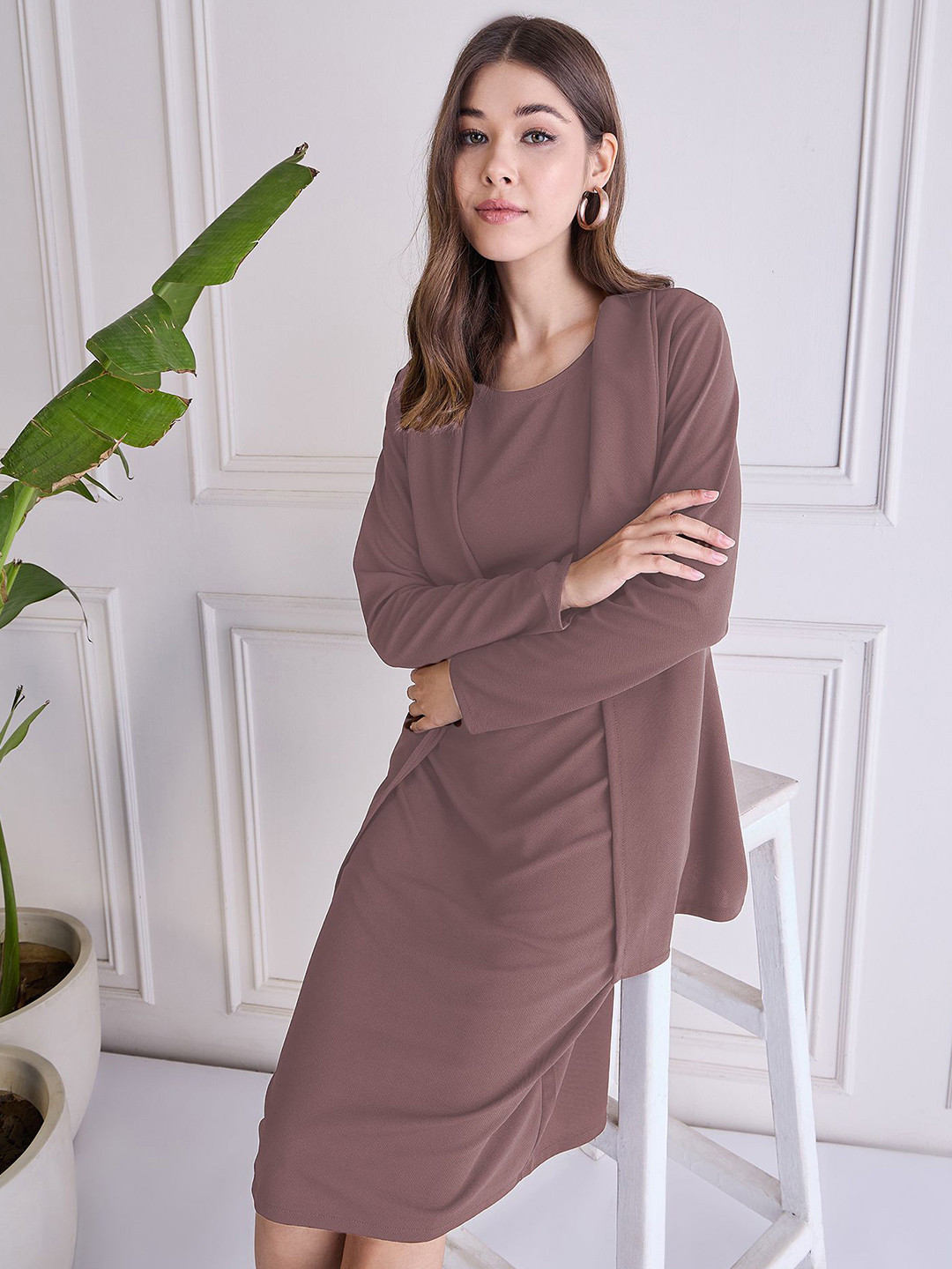 The Roadster Lifestyle Co. Women Blazer Dress