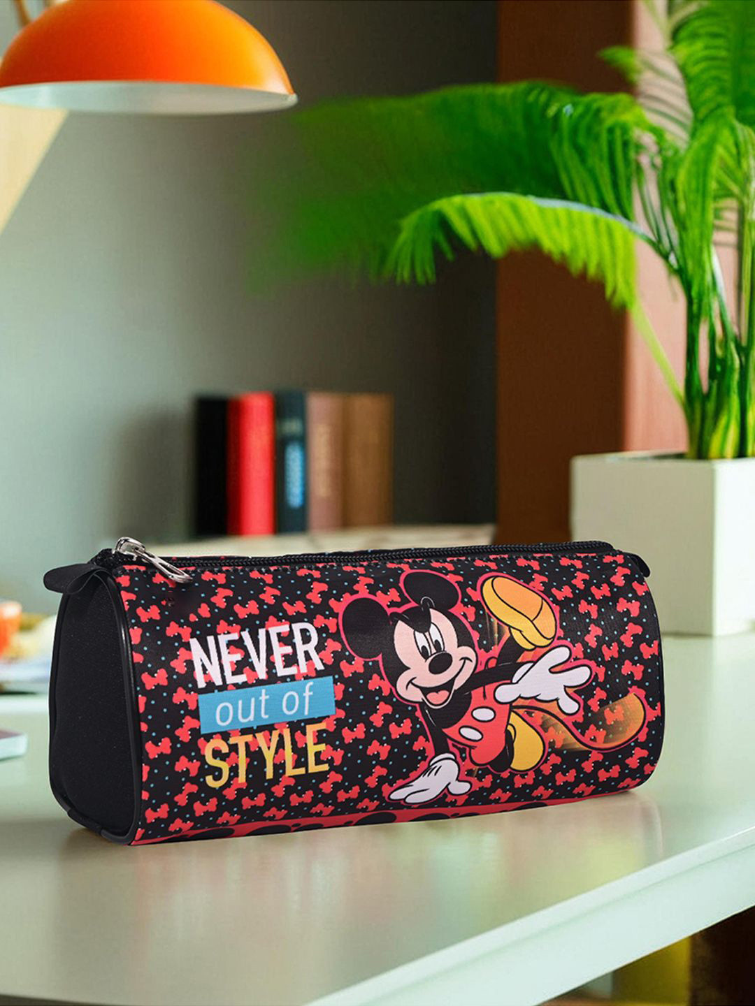 YK Kids Disney Mickey Printed Multi-Purpose & Easy-To-Carry Pencil Pouch
