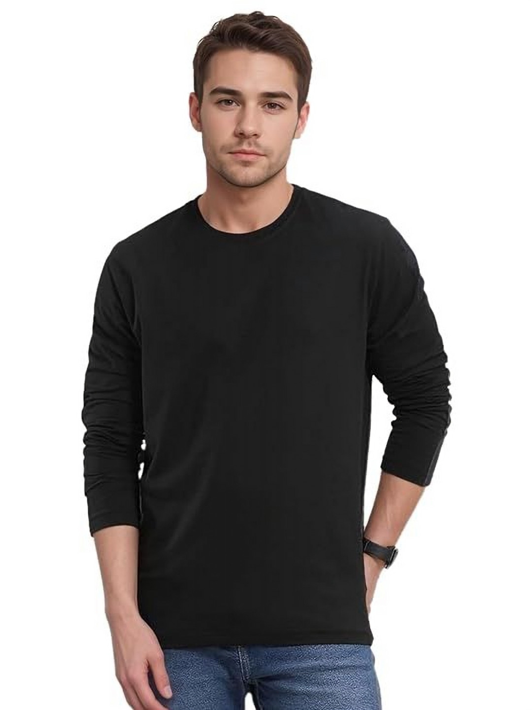 TESON Men Pure Cotton Regular Fit T-shirt