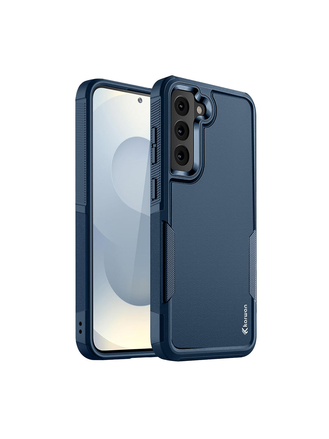 KARWAN Rugged Dual Layer Back Case Cover for Samsung S21 FE