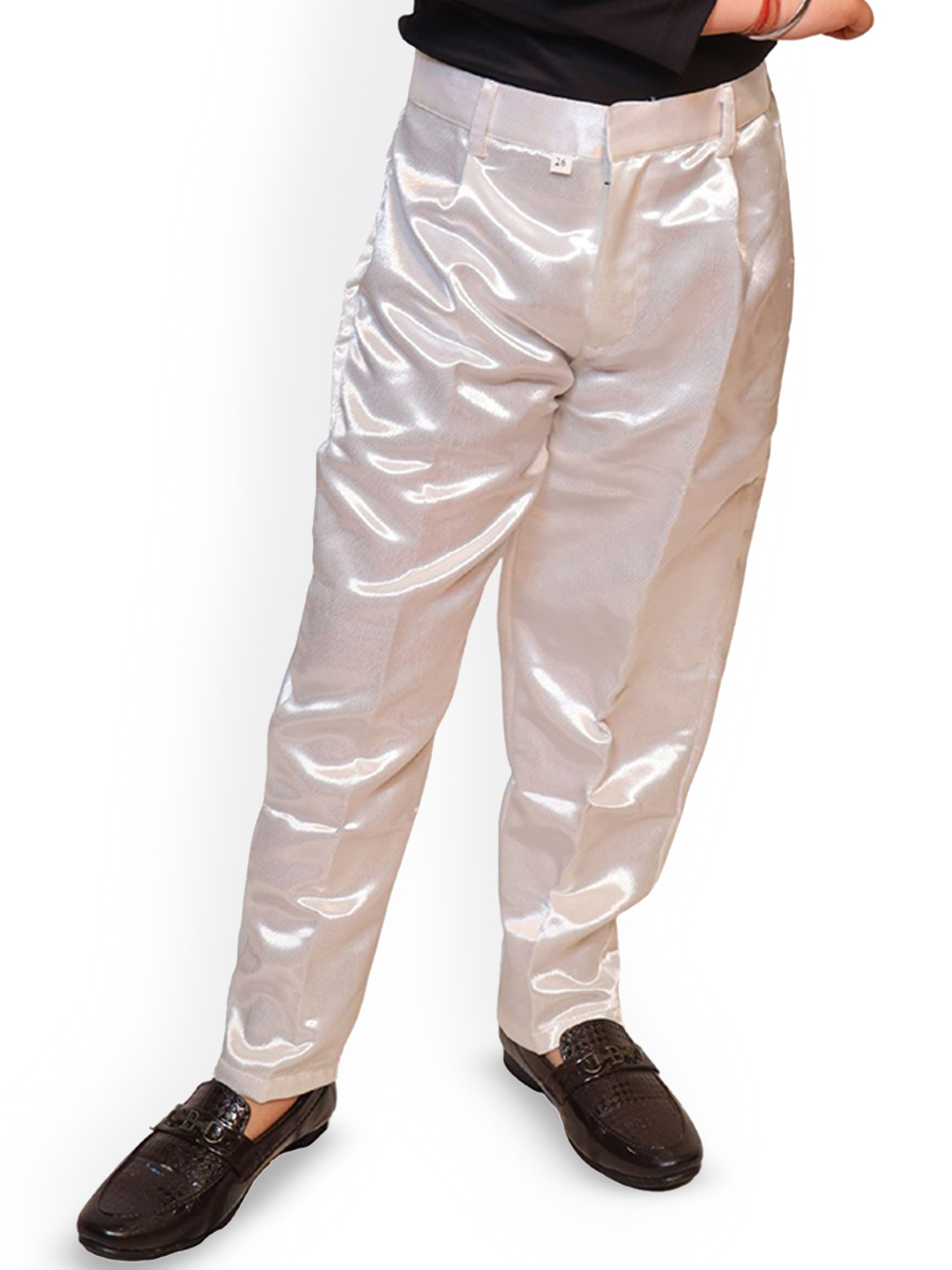 Kaku Fancy dresses Kids Regular Fit Shining Trousers