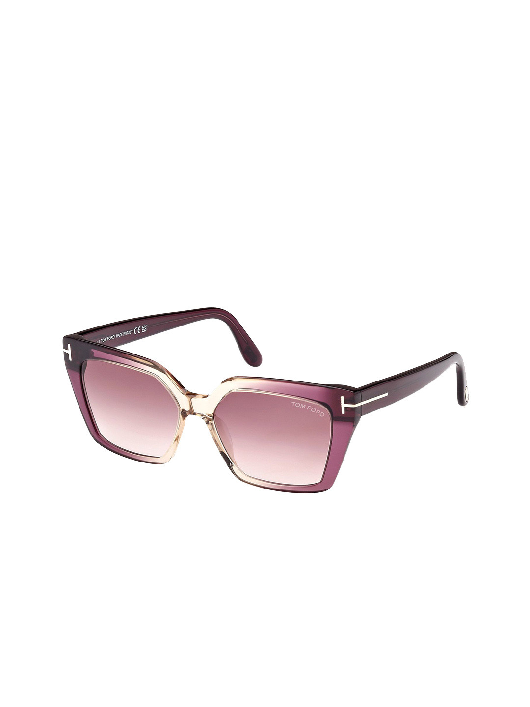 Tom Ford Women UV Protected Full rim Cateye Sunglasses FT1030 53 83Z
