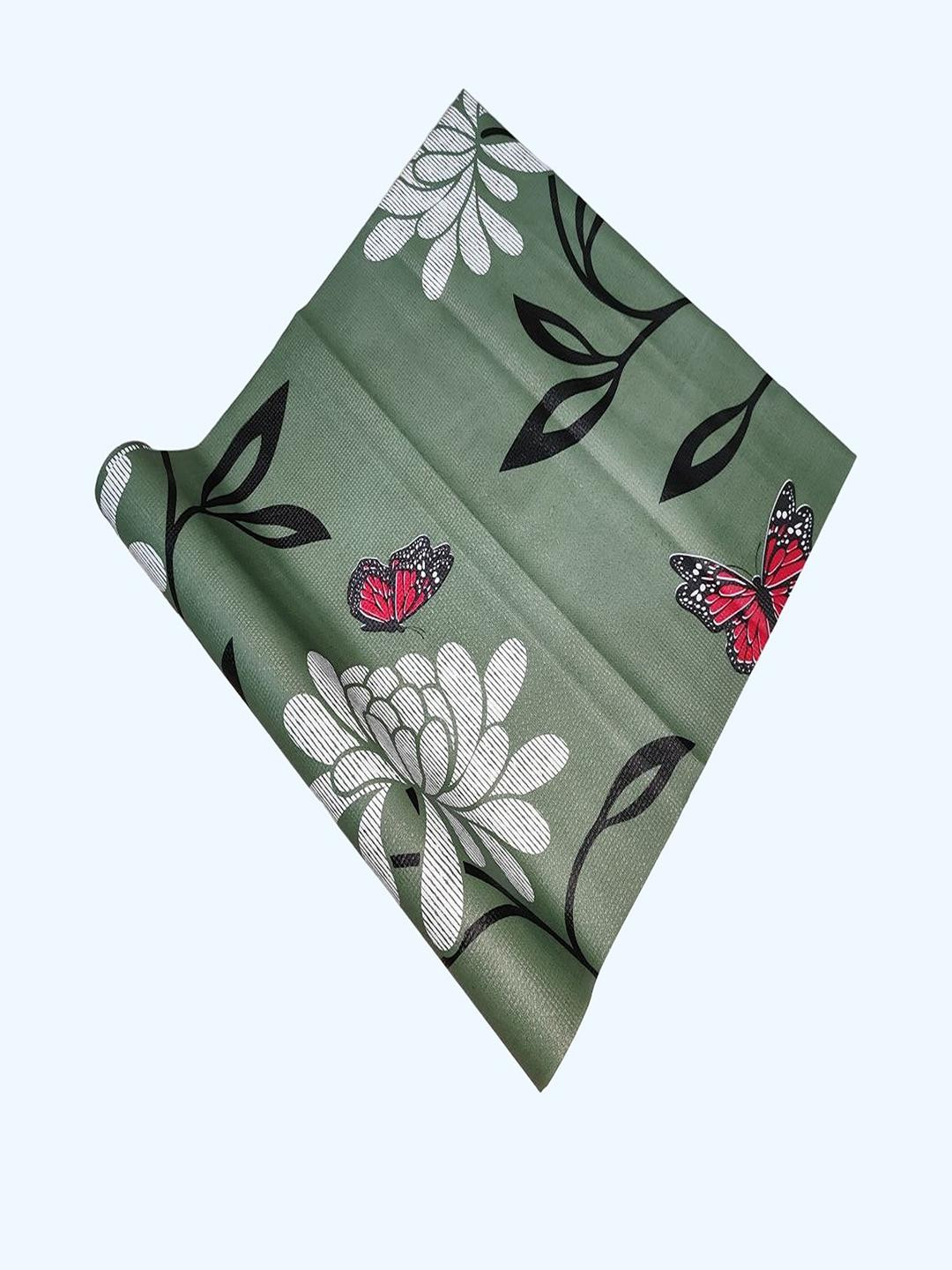 POP SHADE  Water Resistant Floral Printed Shelf Liner Organiser