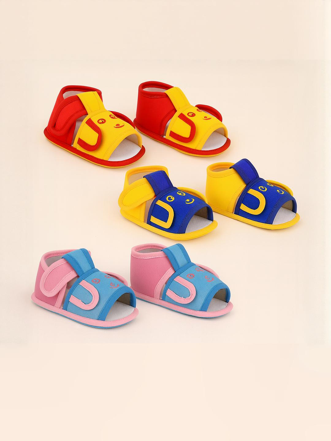ONFEET Unisex Kids Set Of 3 Pair Belly booties