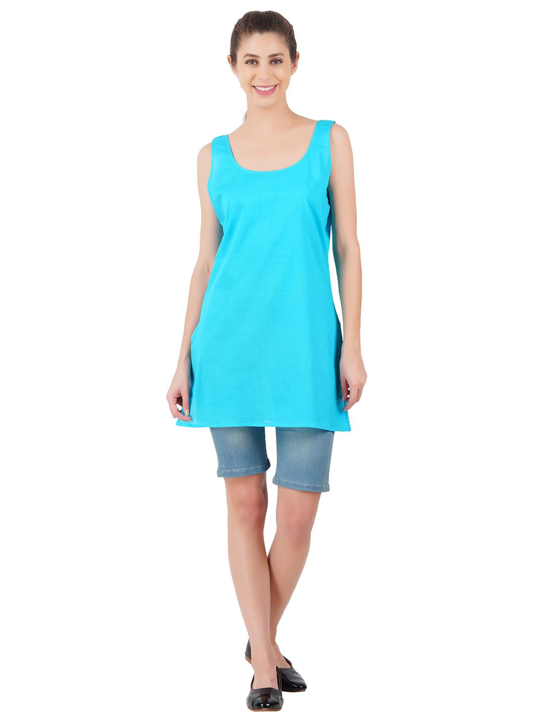 Happy Bunny Women Set of 2 Cotton Thigh Length Camisoles