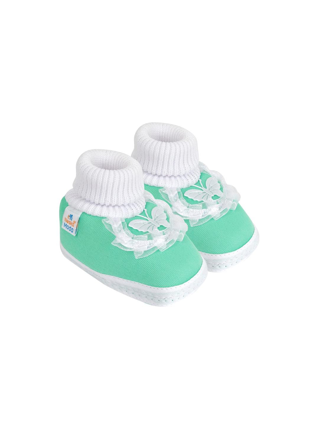 NESKA MODA Girls Cotton Booties