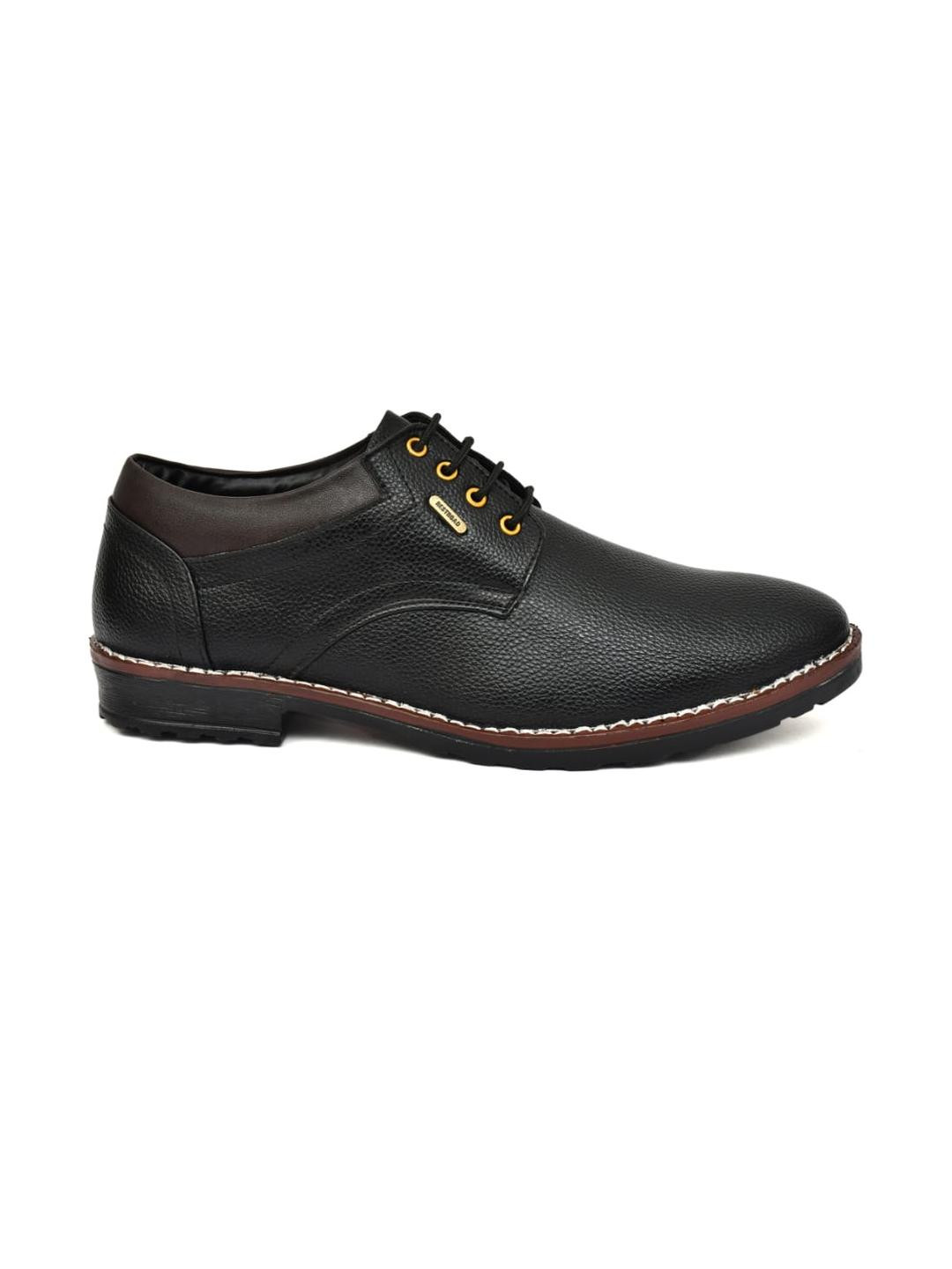 TRM Black Formal Shoes