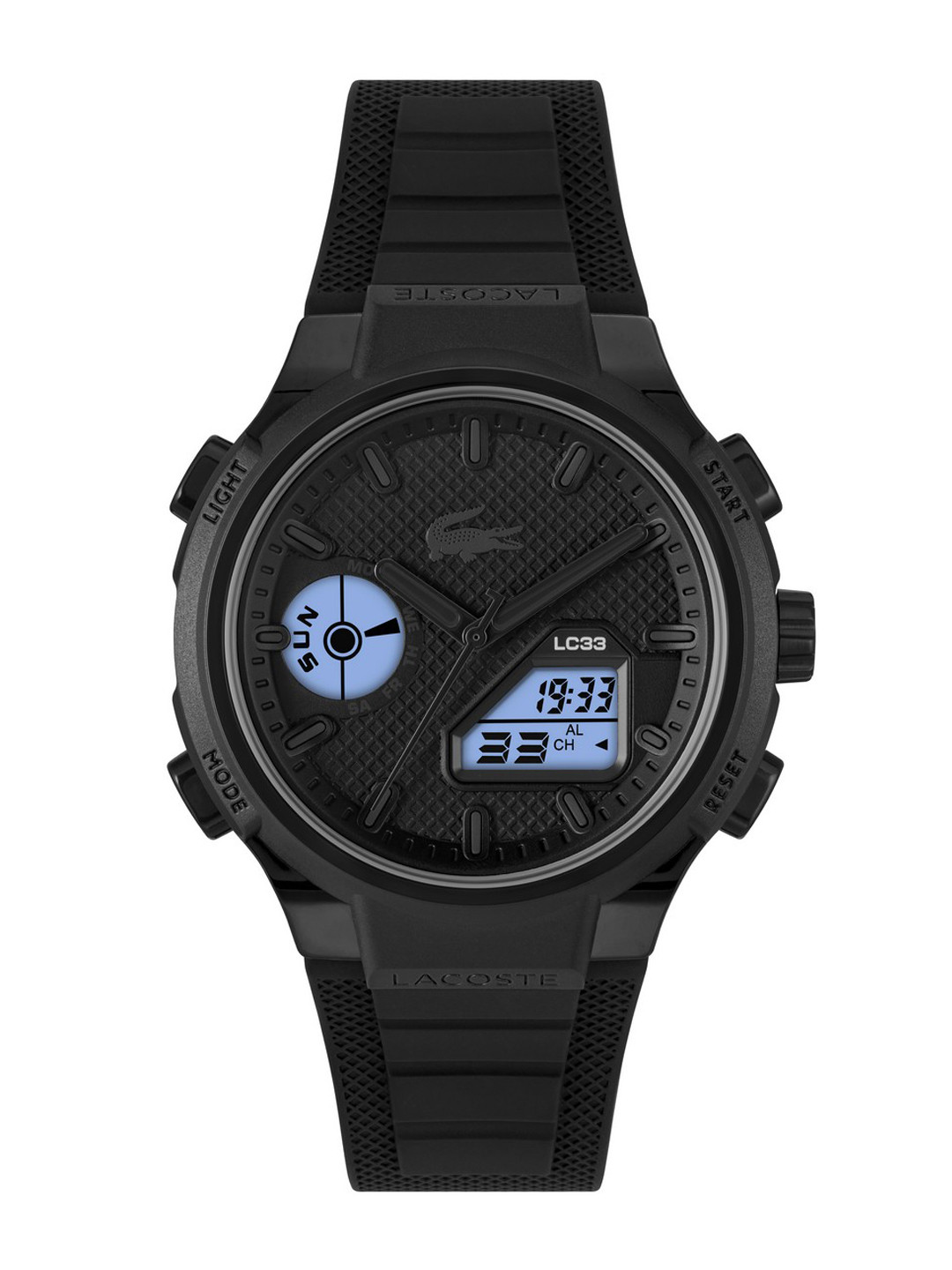 Lacoste Men Dial & Straps Analogue & Digital Multi Function Watch 2011447