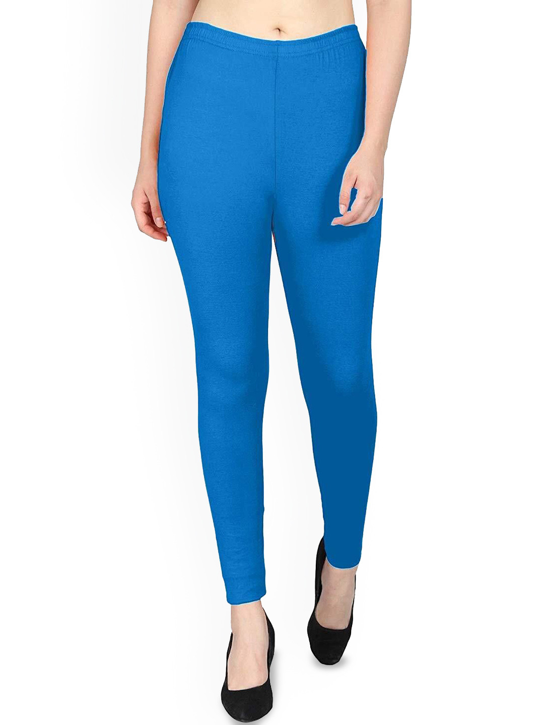 MIXFIT Women Mid-Rise Ankle-Length Cotton Leggings