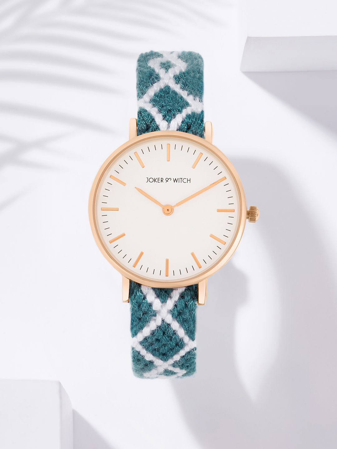 JOKER & WITCH Women Regular Strap Analogue Watch With Bracelet JWBS1222