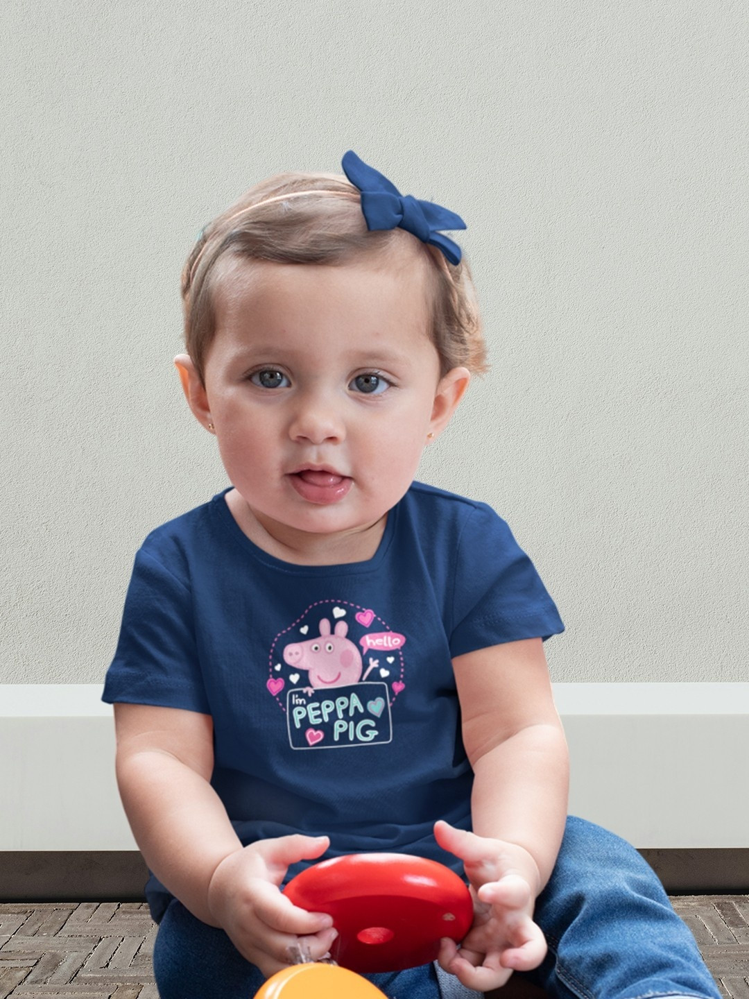 YK X Minute Mirth Infant Girls Peppa Pig Printed Pure Cotton T-shirt