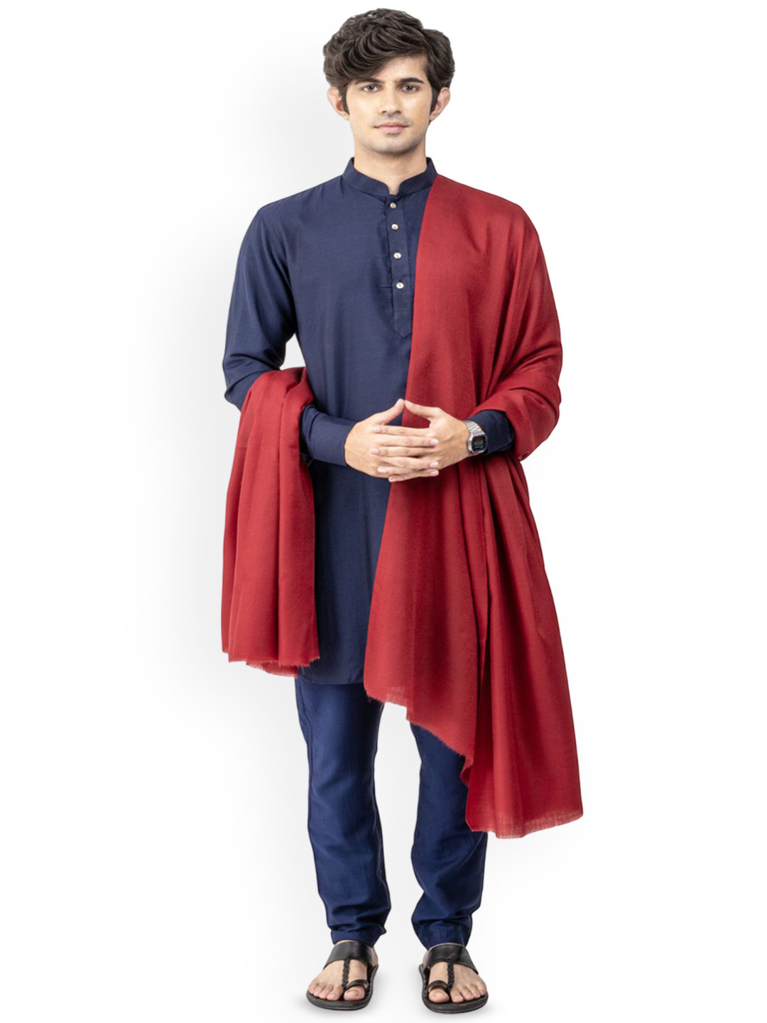 Naureen Men Luxurious Classic Shawl