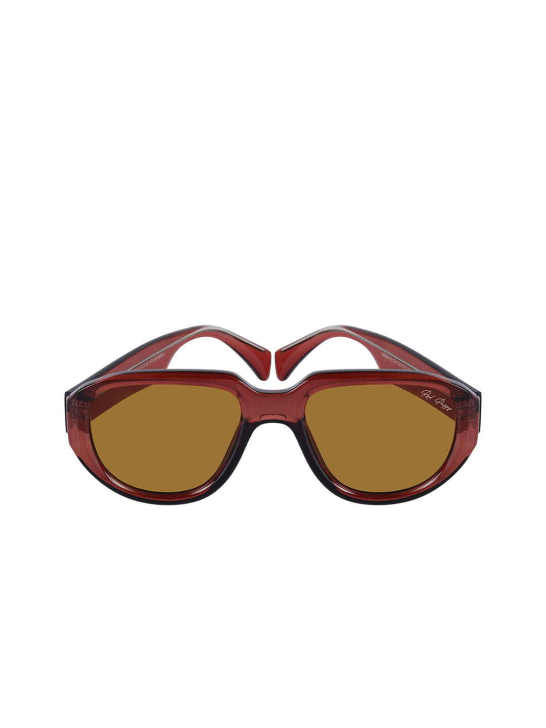 Woggles Unisex Oversized Sunglasses with UV Protected Lens WO-RP-PC-UM9819C4