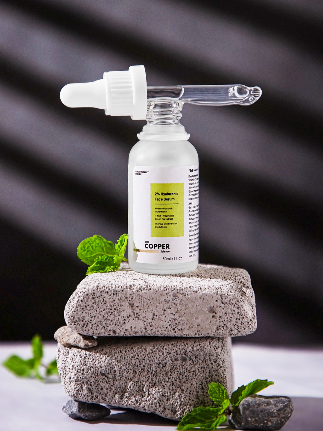 THE COPPER SCIENCE 2% Hyaluronic Acid Face Serum- 30 ml
