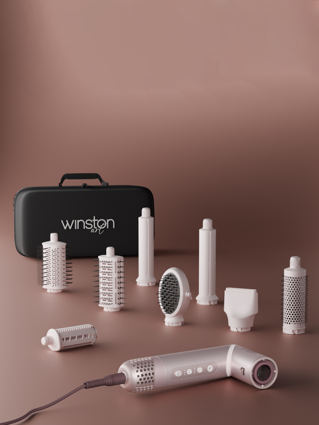 WINSTON Flexy 8-In-1 Professional Multi-Styler Without Heat Damage