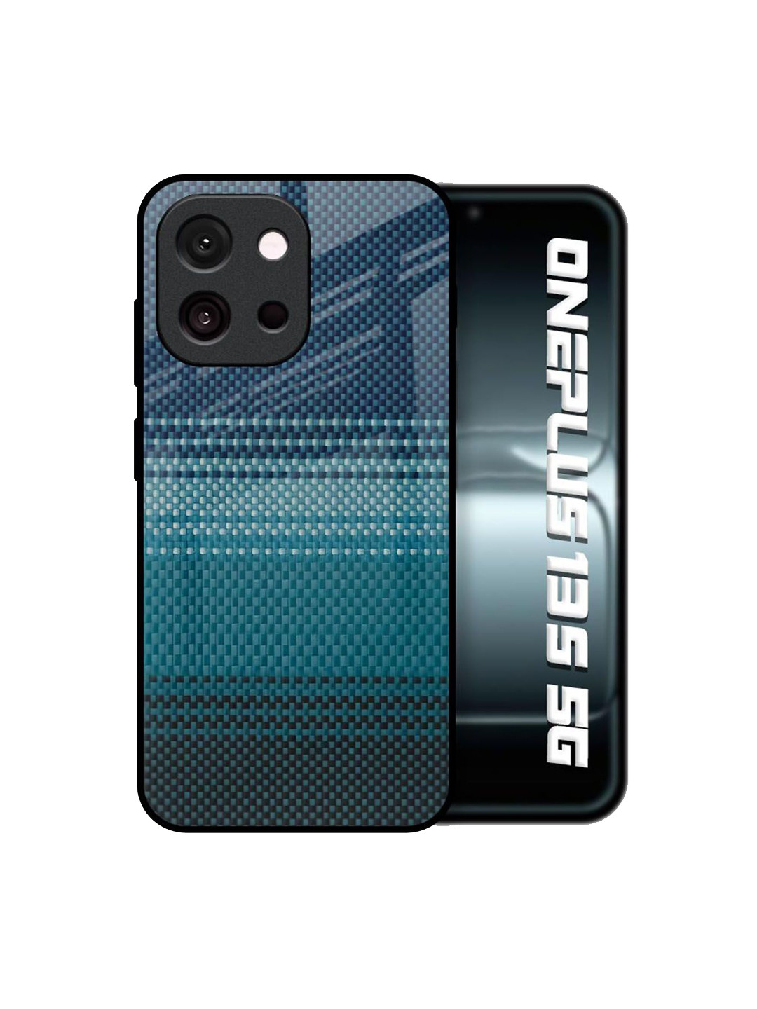 QRIOH Unisex OnePlus 13s 5G Abstract Modern Rug Shockproof Glass Back Case