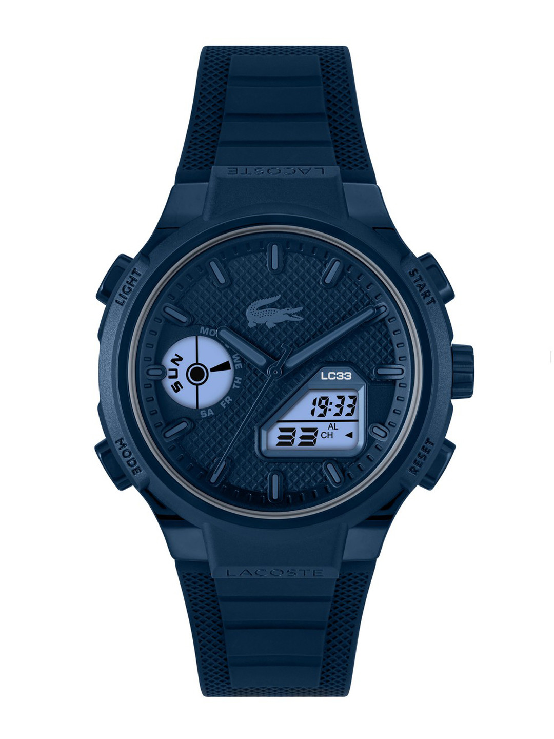 Lacoste Men Dial & Straps Analogue & Digital Multi Function Watch 2011448