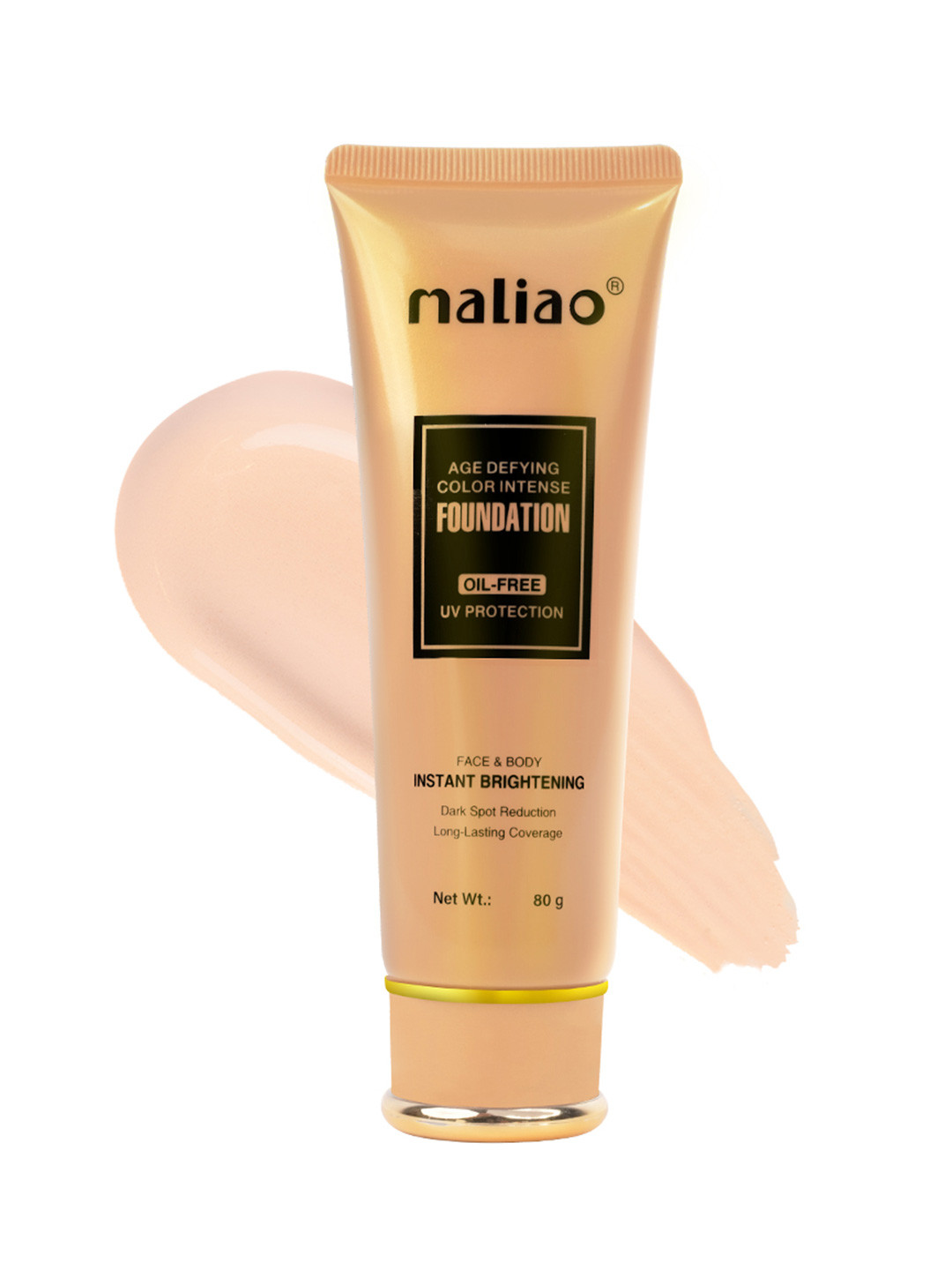 Maliao Hydrating Age Defying Color Intense Foundation - 80 g - Natural Beige 03