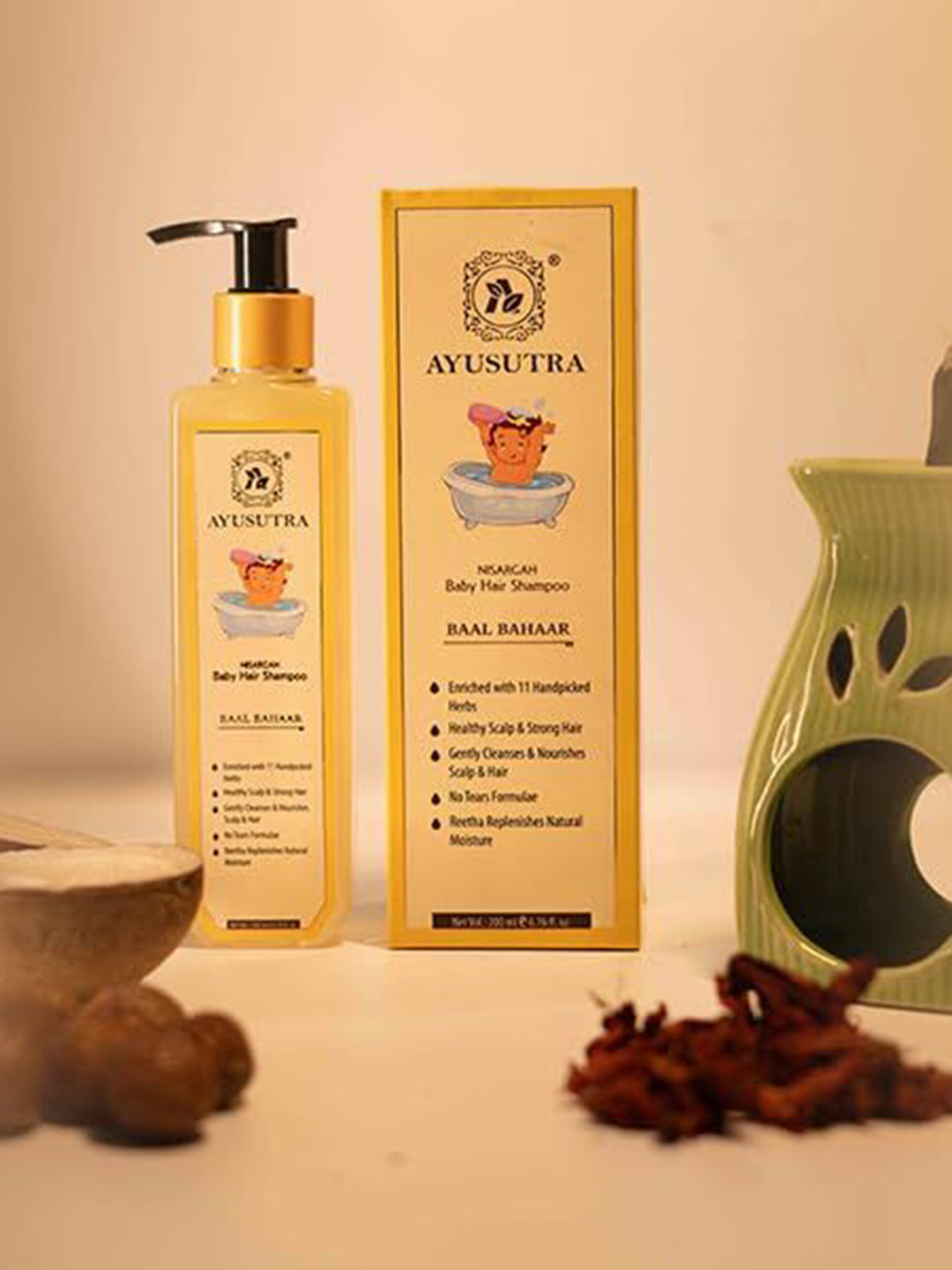 ayusutra Baby Hair Shampoo- 200 ml