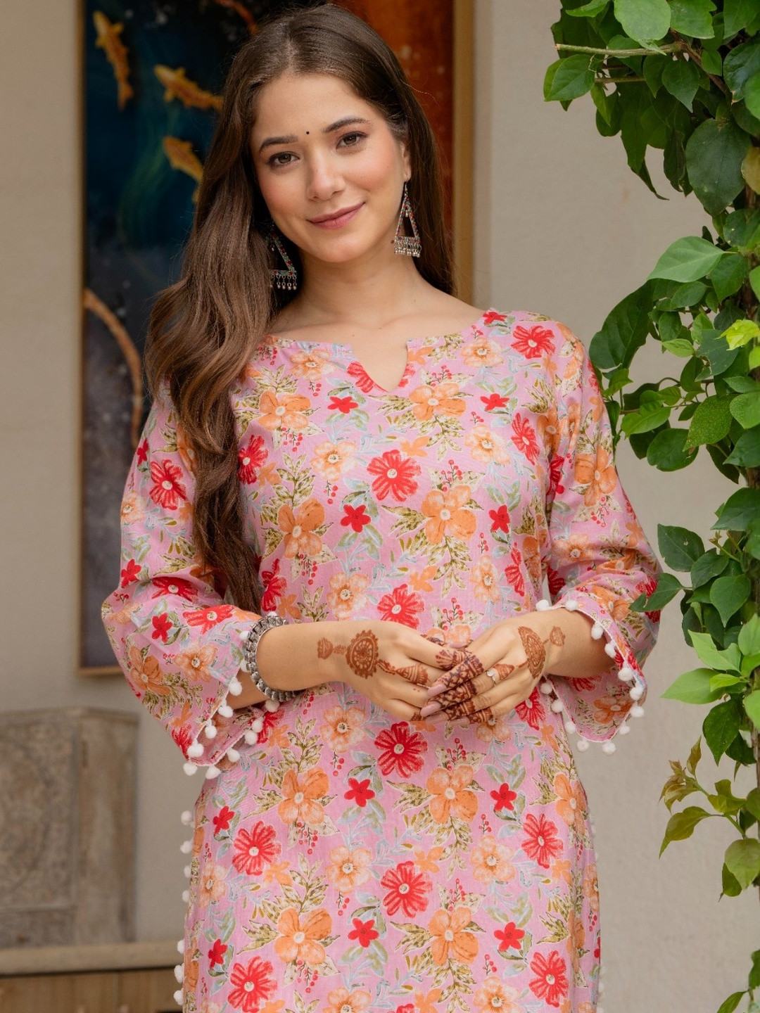 KJFAB Women Champagne Kurta Sets