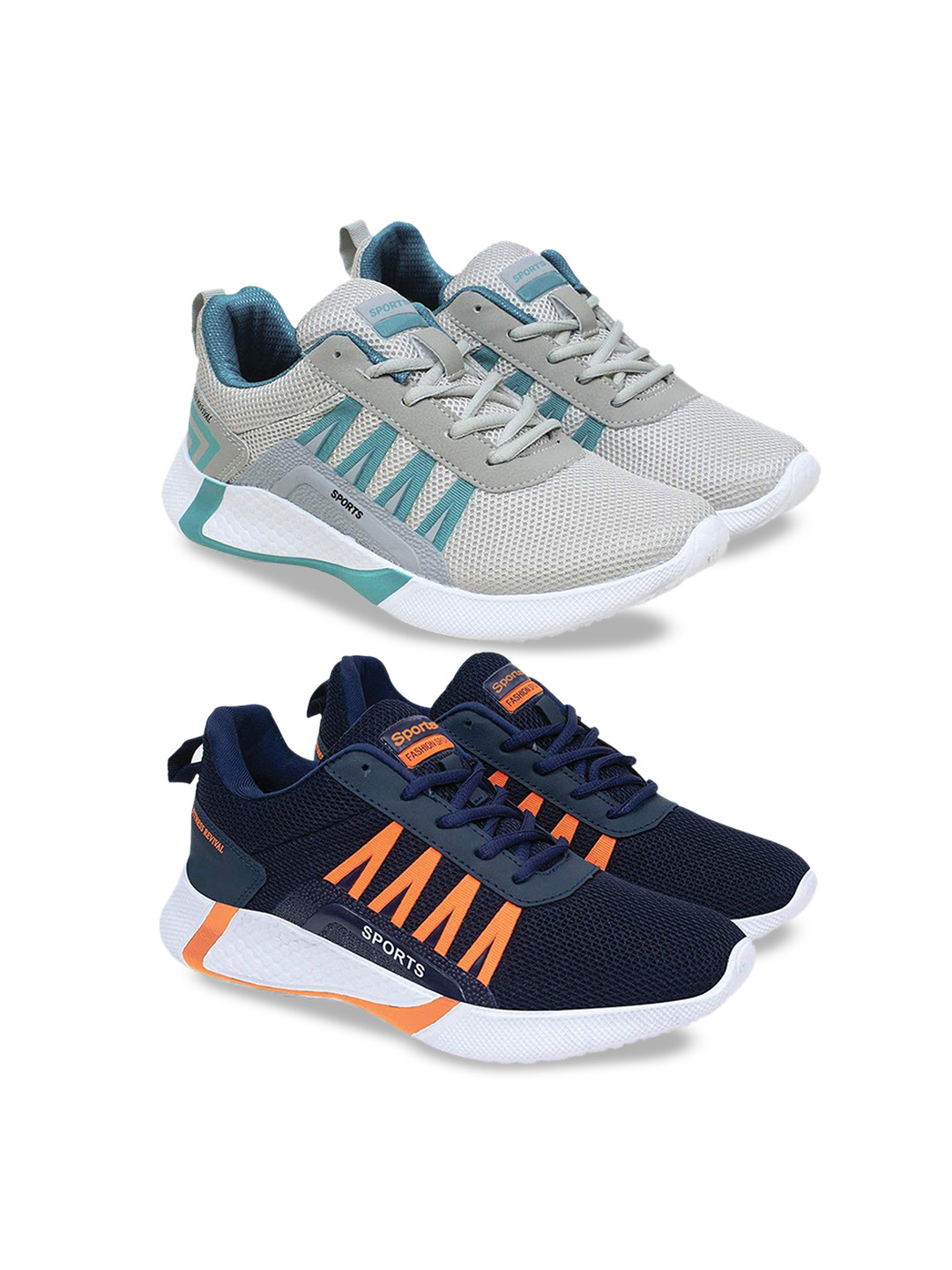 BIRDE Combo Pack of 2 Casual Shoes Sneakers For Men