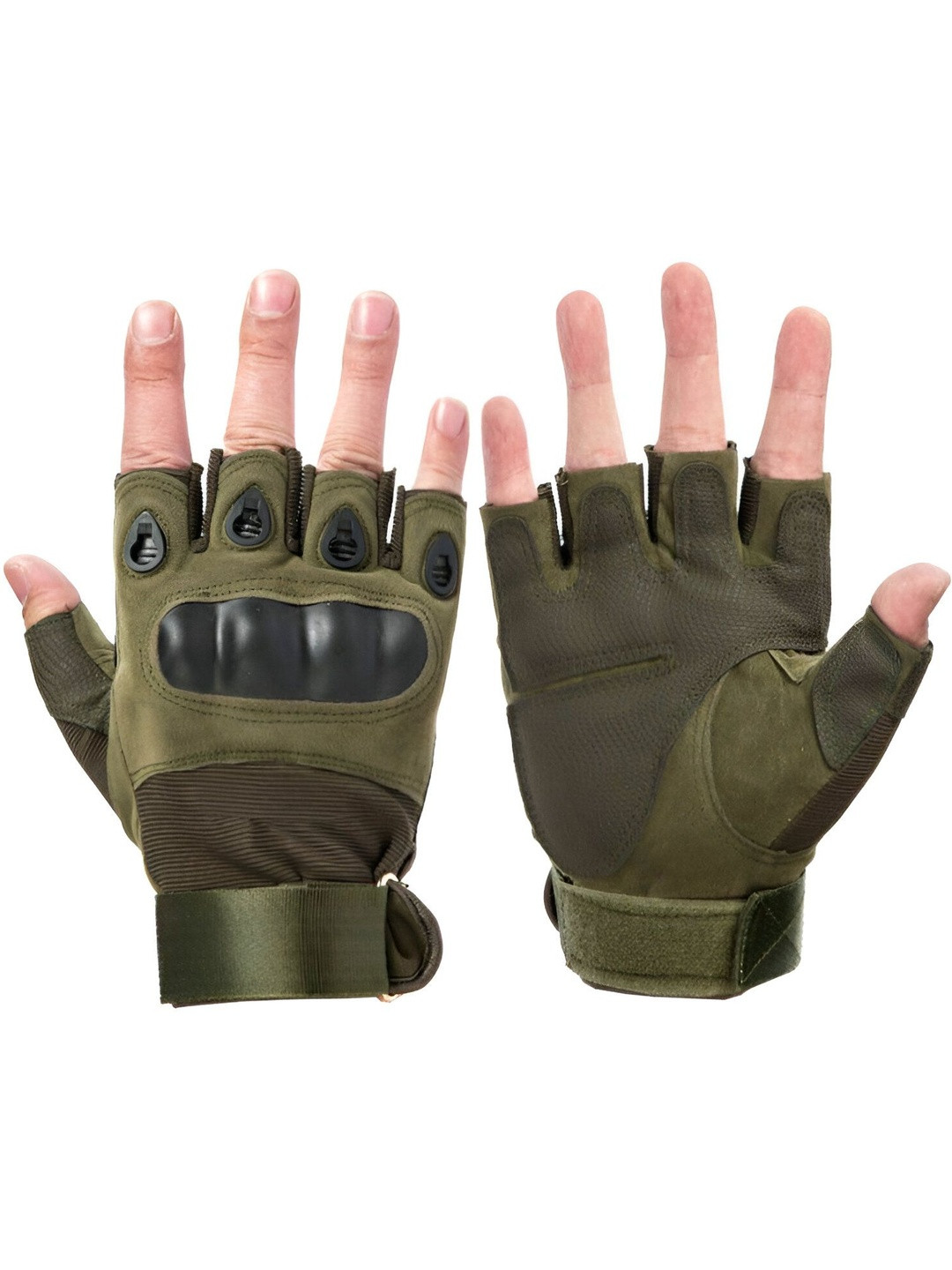 CREEKNEST...all that you want Men Tactical Half Finger Gloves with Hard Knuckle Protection