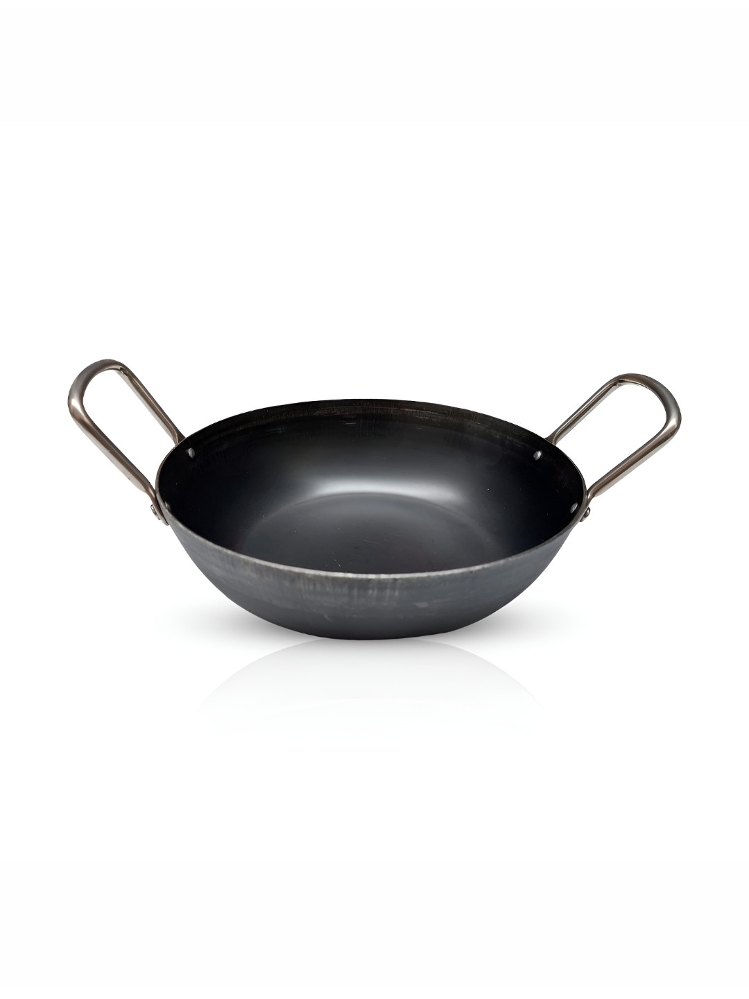 zishta Black Iron Easy to Clean Serving Kadhai