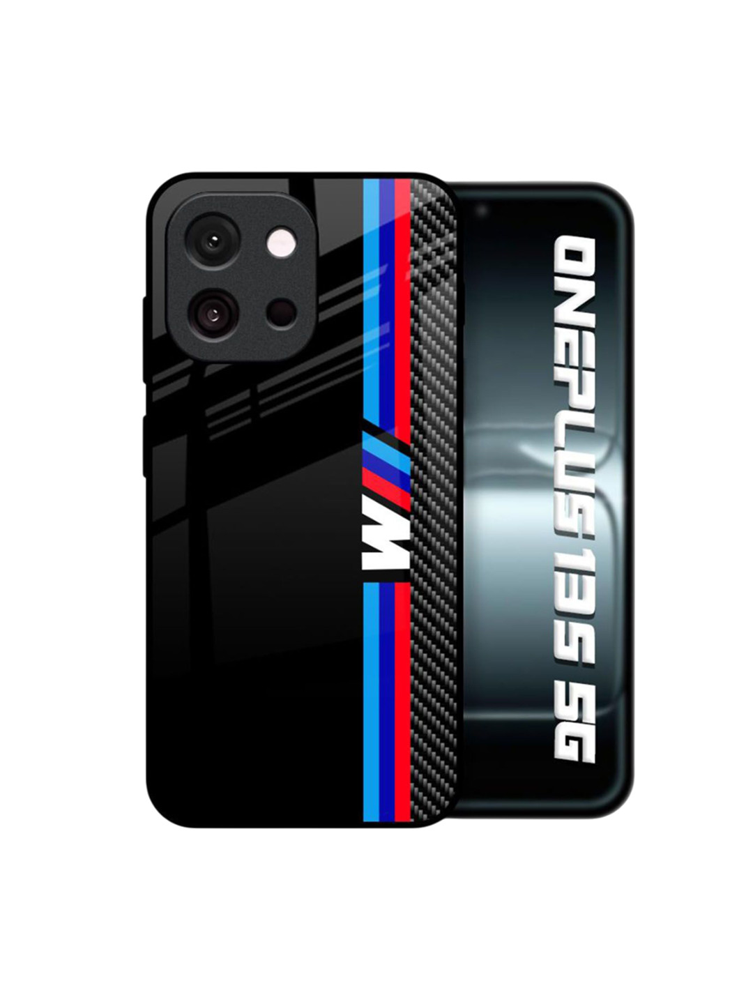 QRIOH Unisex OnePlus 13s 5G Quirky Automotive Art Shockproof Glass Back Case