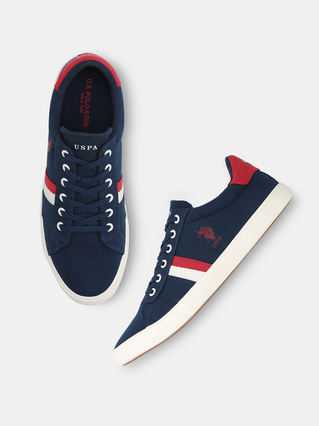 U.S. Polo Assn. Abor Men Lace-Ups Round Toe Sneakers