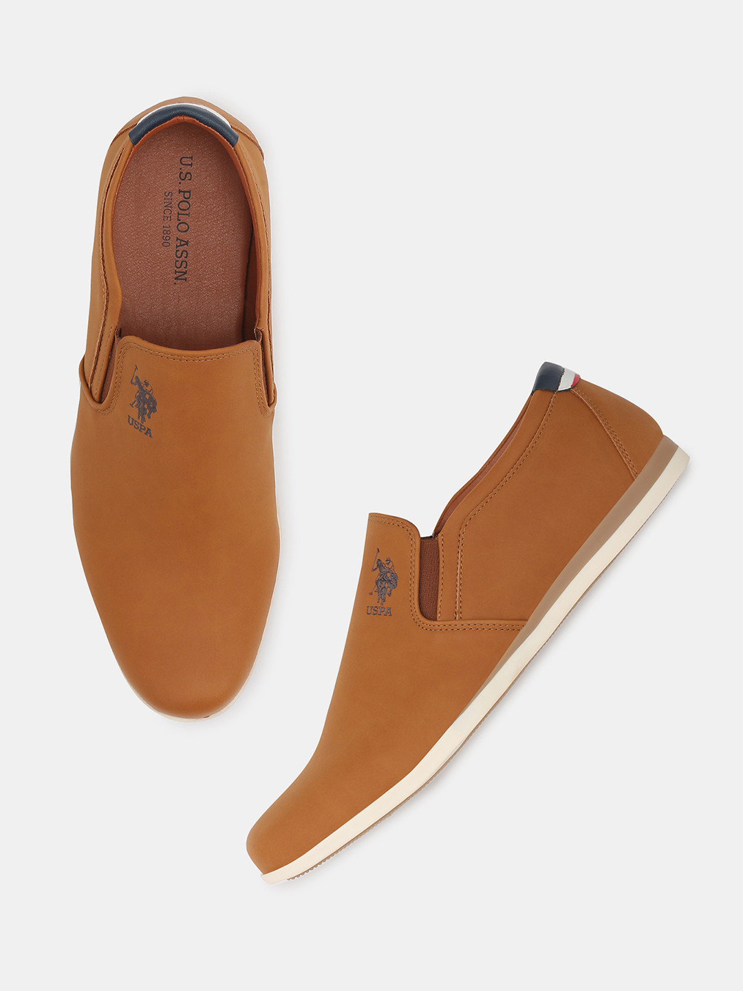 U.S. Polo Assn. Men Wade PU Slip-On Sneakers