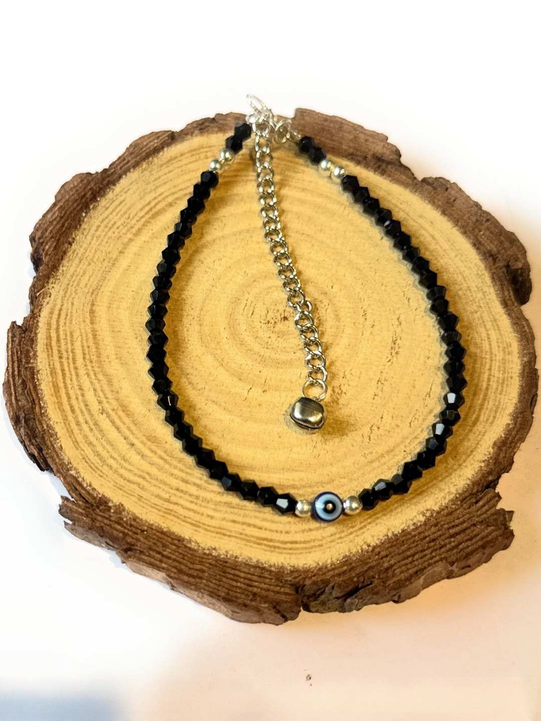 UWISH Black Evil Eye Chain Bracelet