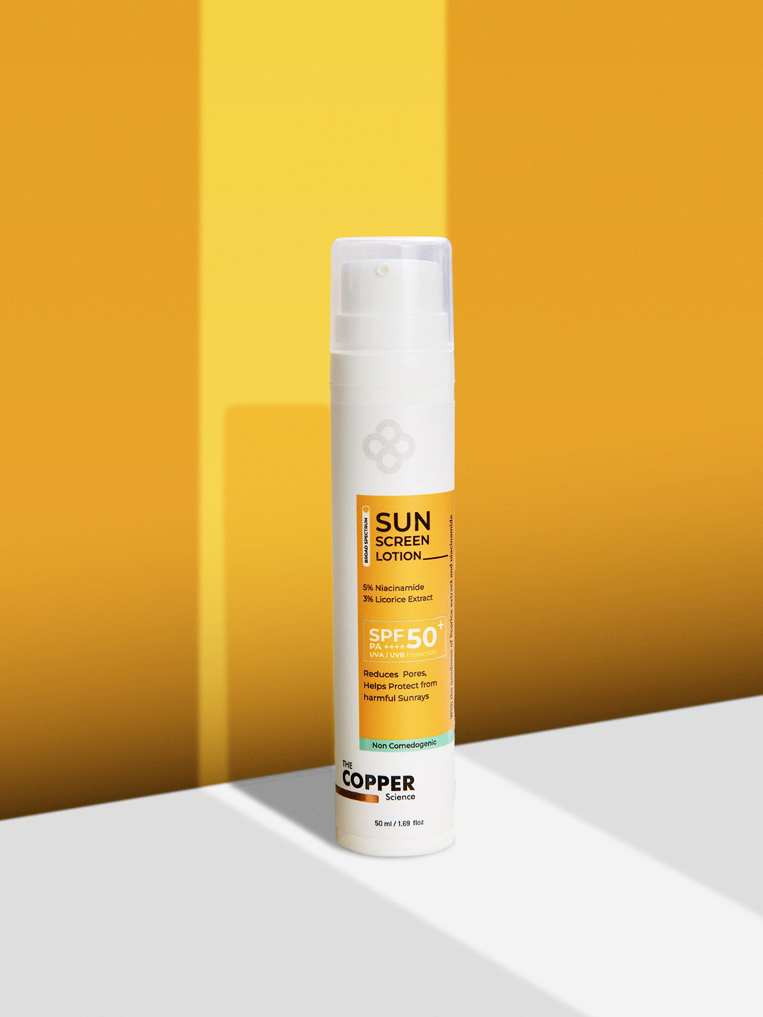 THE COPPER SCIENCE Niacinamide Body Sunscreen Lotion With SPF 50 PA ++++ - 50 ml