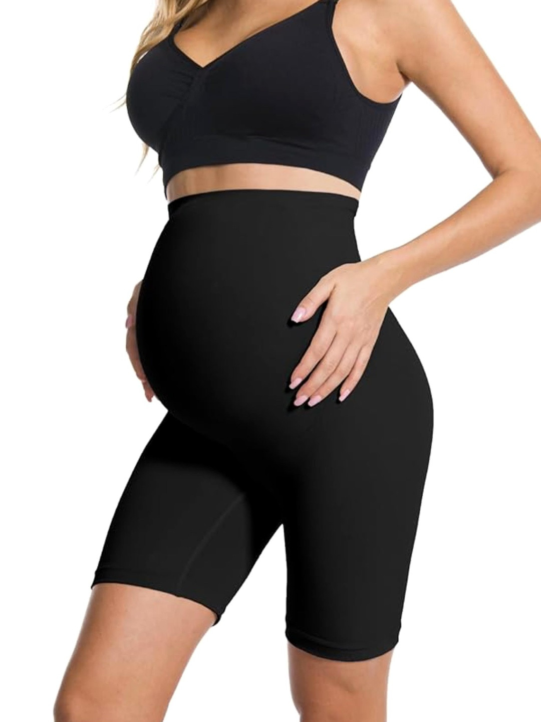 Eleg & Stilance Women High Waist Cotton Full Coverage Stretch Maternity Brief