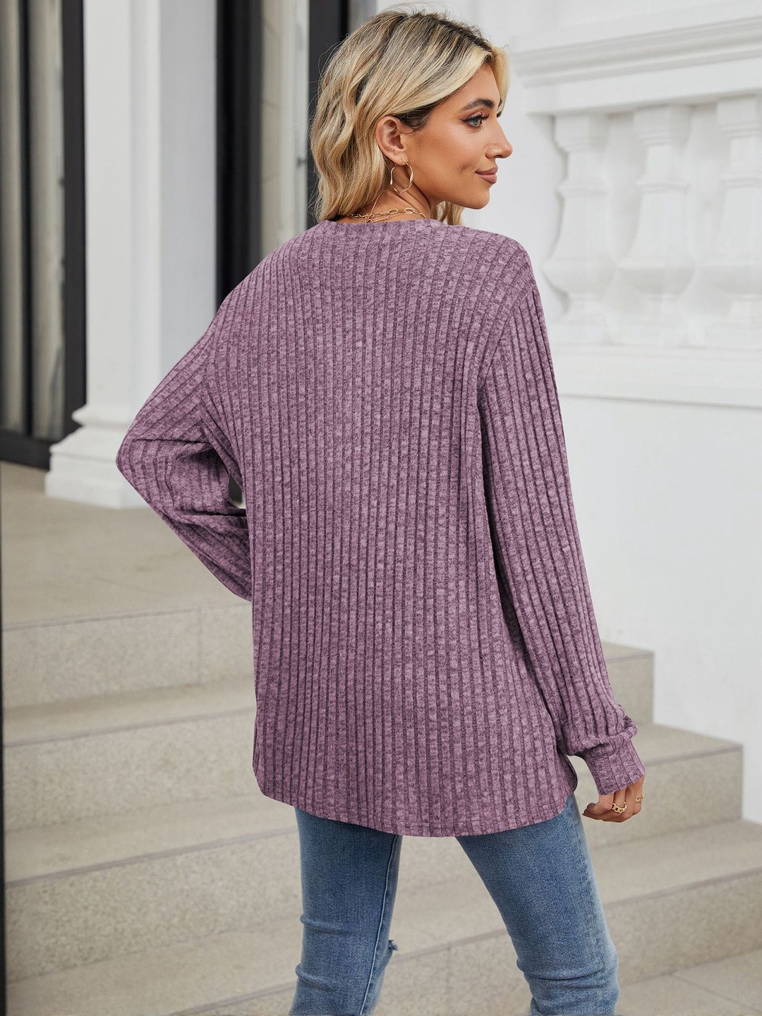 HERE&NOW Women Fuchsia Sweaters