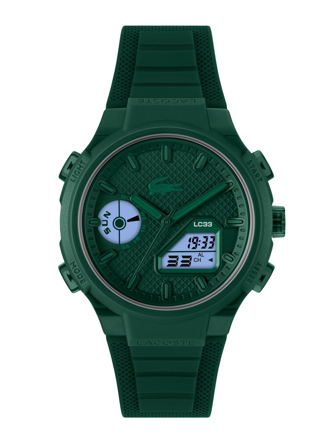 Lacoste Men Dial & Straps Analogue & Digital Multifunction Watch 2011449