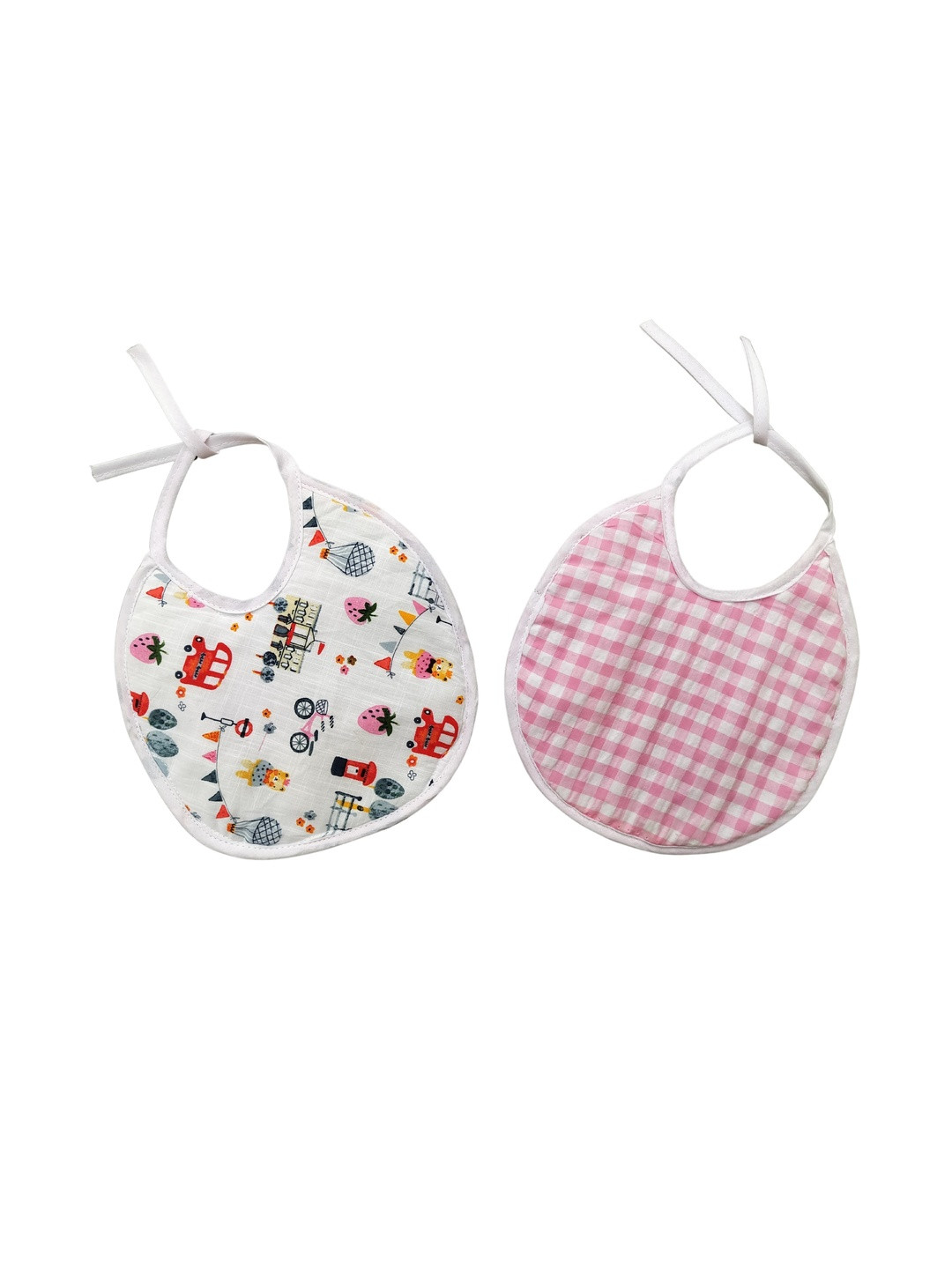 junior drive Make Your Baby Pack of 2 Soft Cotton Bibs