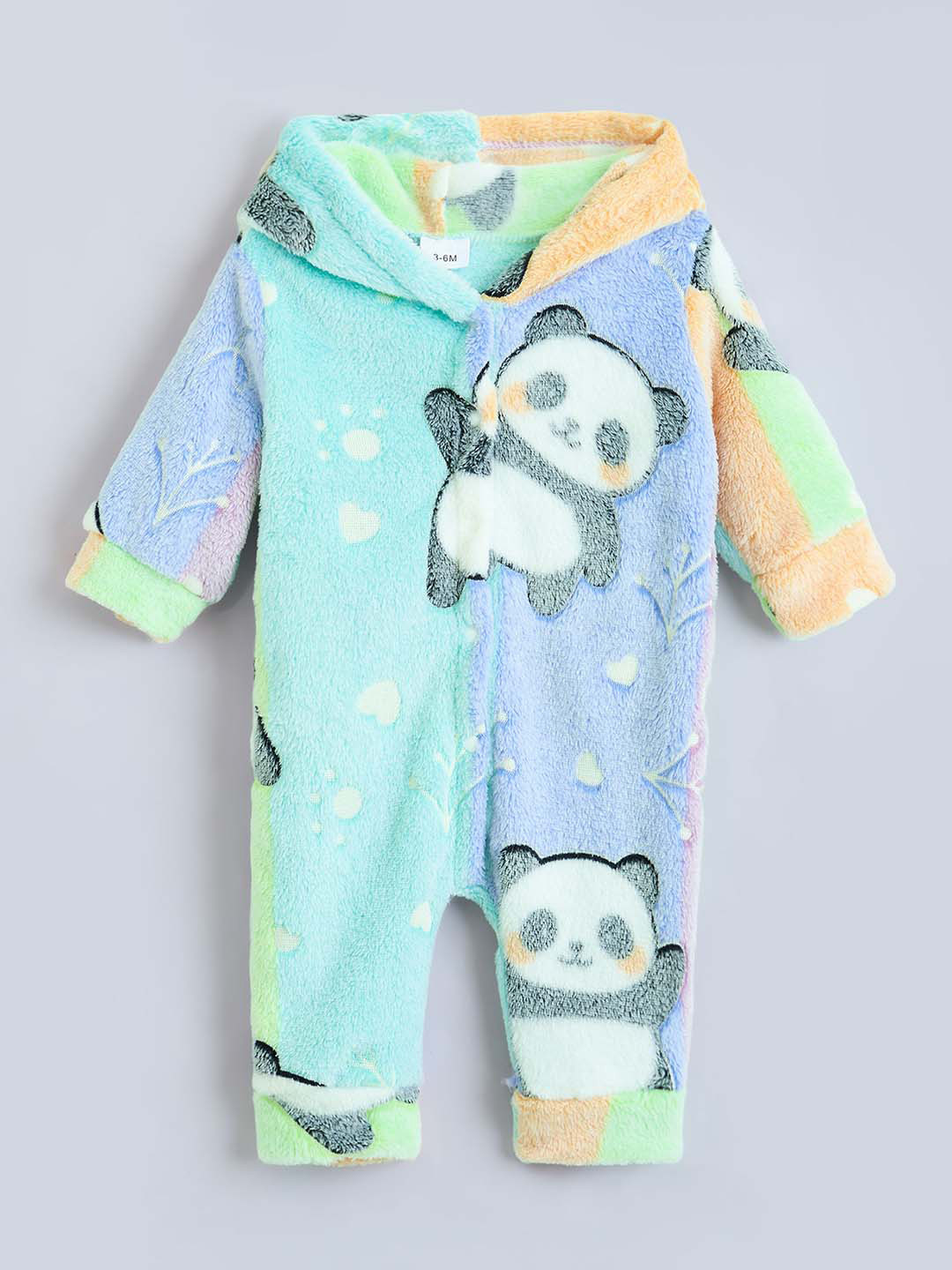 Hopscotch Women Splash Panda Bodysuit