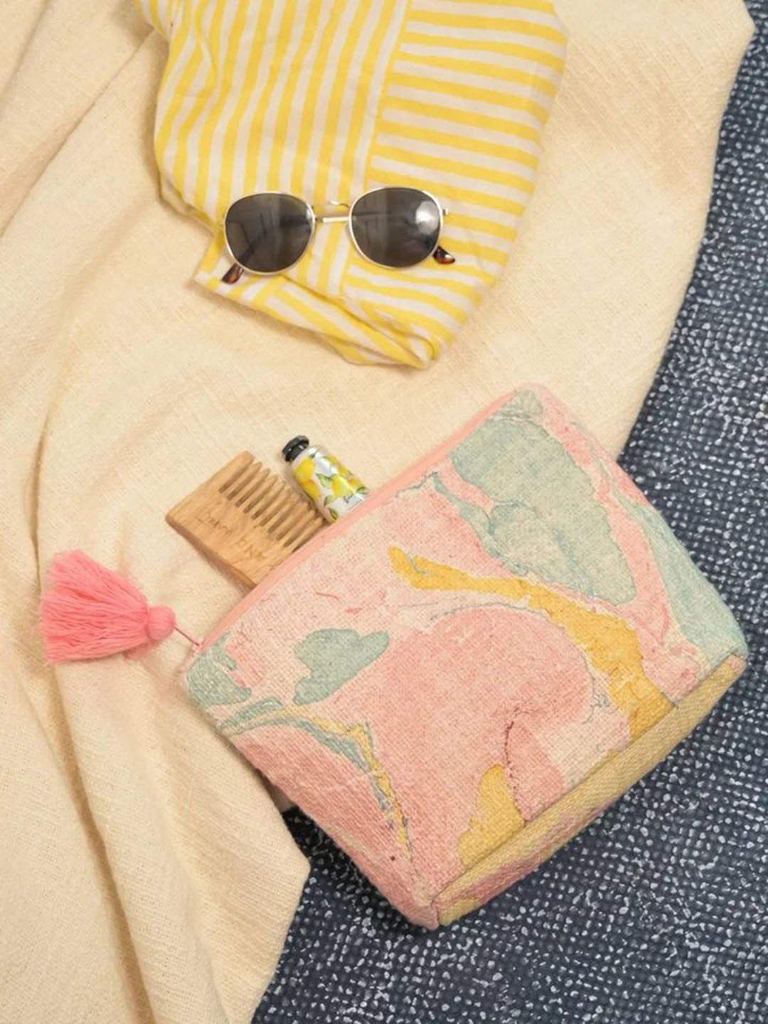 Needles Play Eco Friendly Cotton Pouch