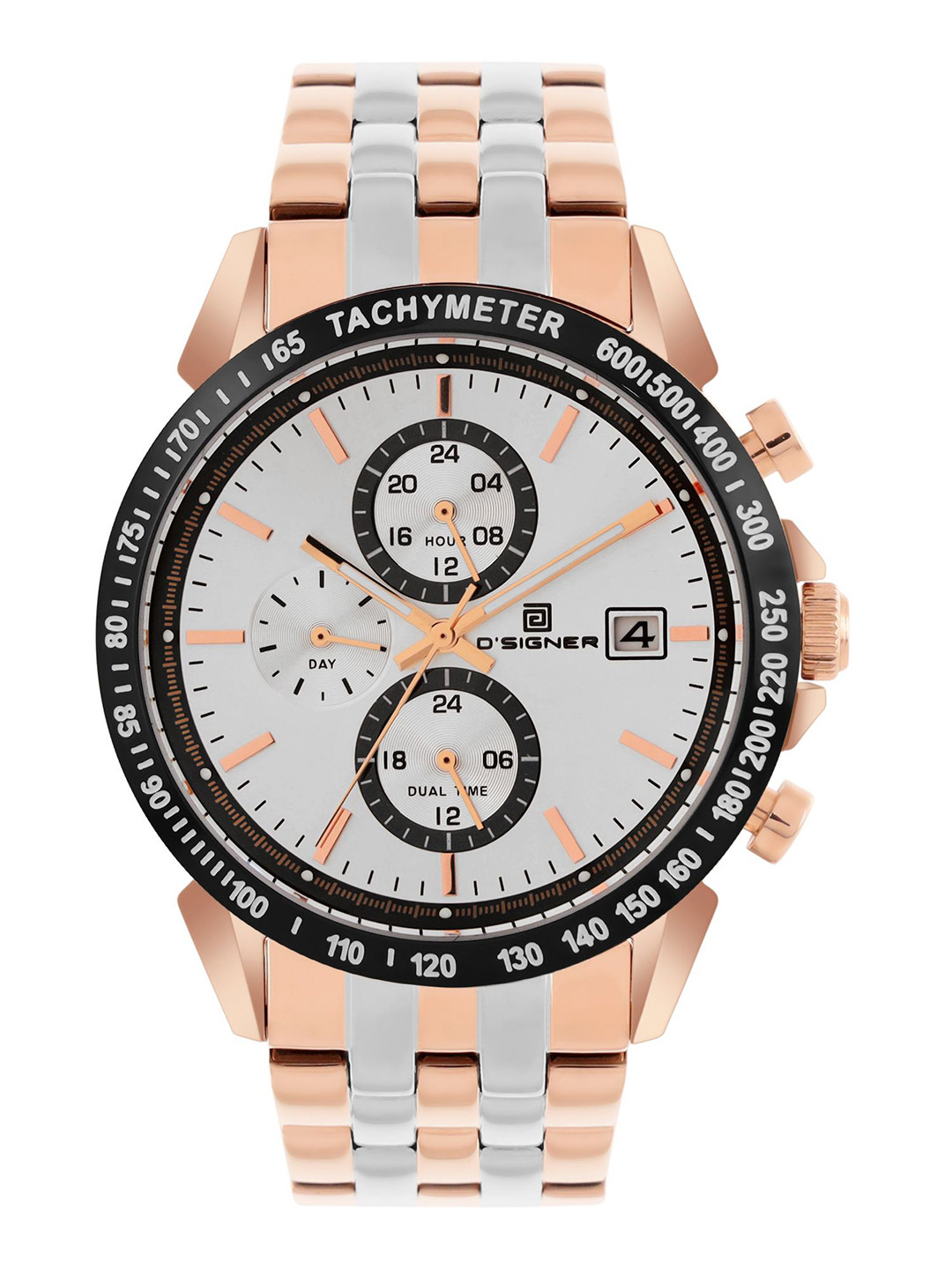 D'SIGNER Men Dial & Bracelet Style Straps Analogue Watch 200RTM.2G