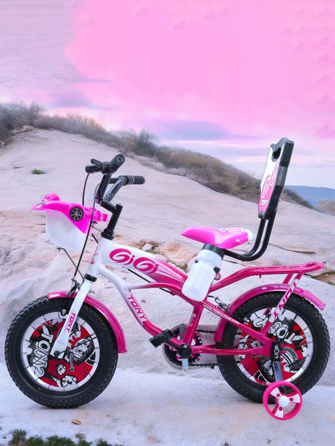 TONY Kids Printed 16T Bicycle