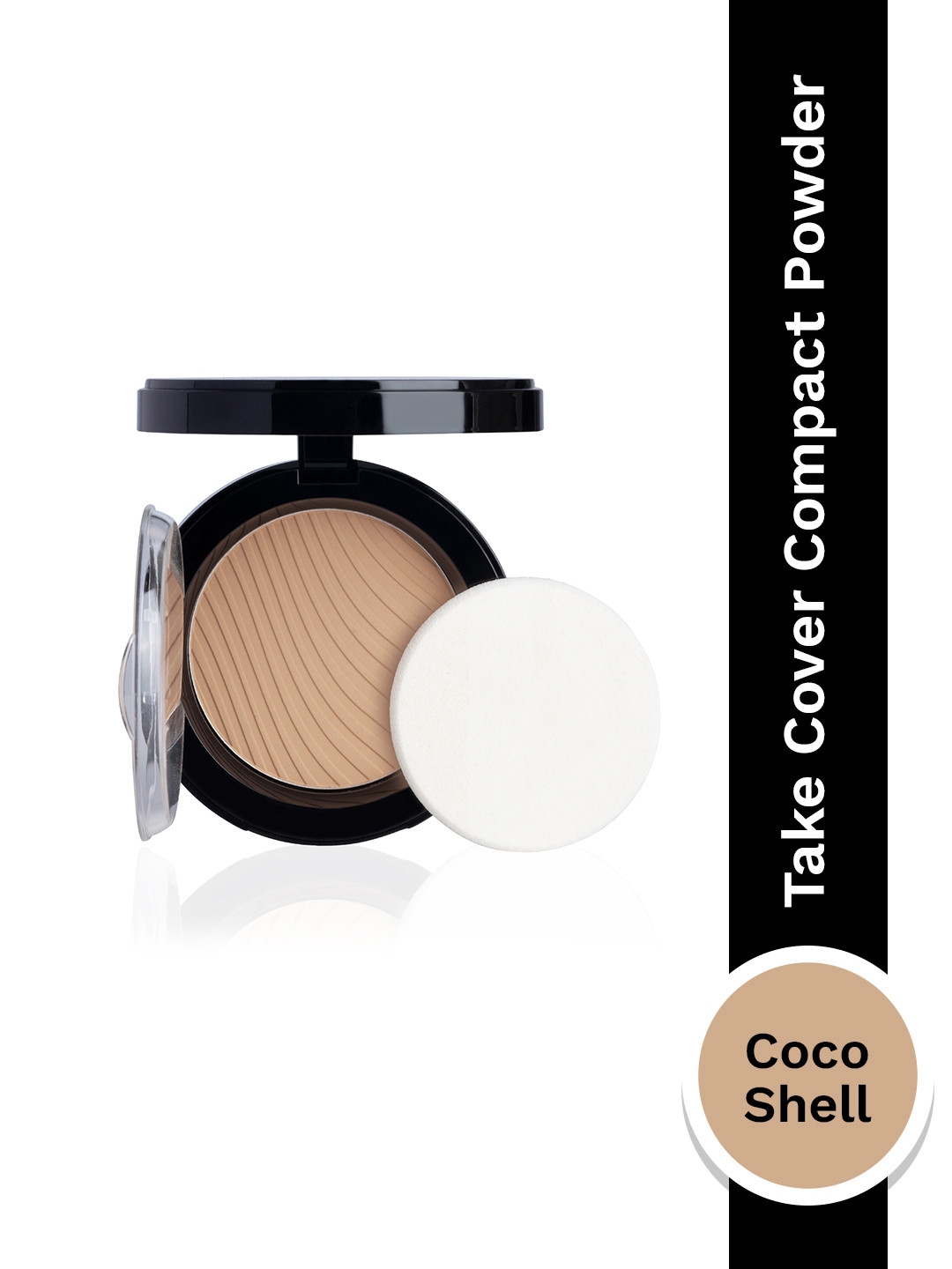 PAC Take Cover Matte Full Coverage Compact Powder - Coco Shell 08