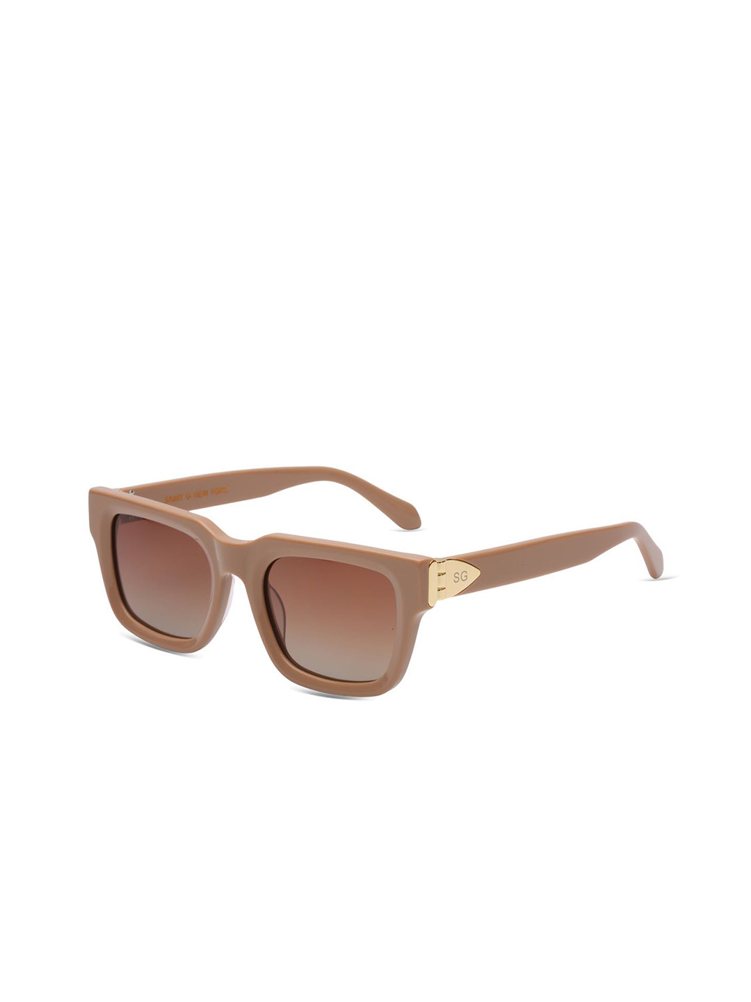 Saint G Unisex Rectangle Sunglasses With Polarised & UV Protected Lens