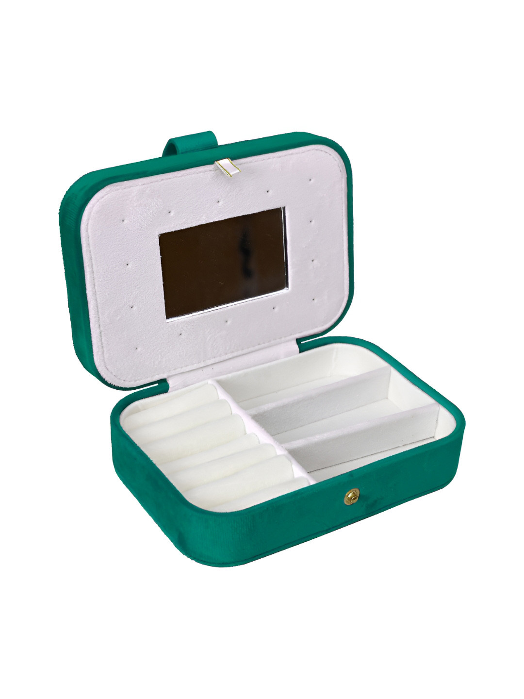 Cortina Teal Portable Storage Jewellery Organiser