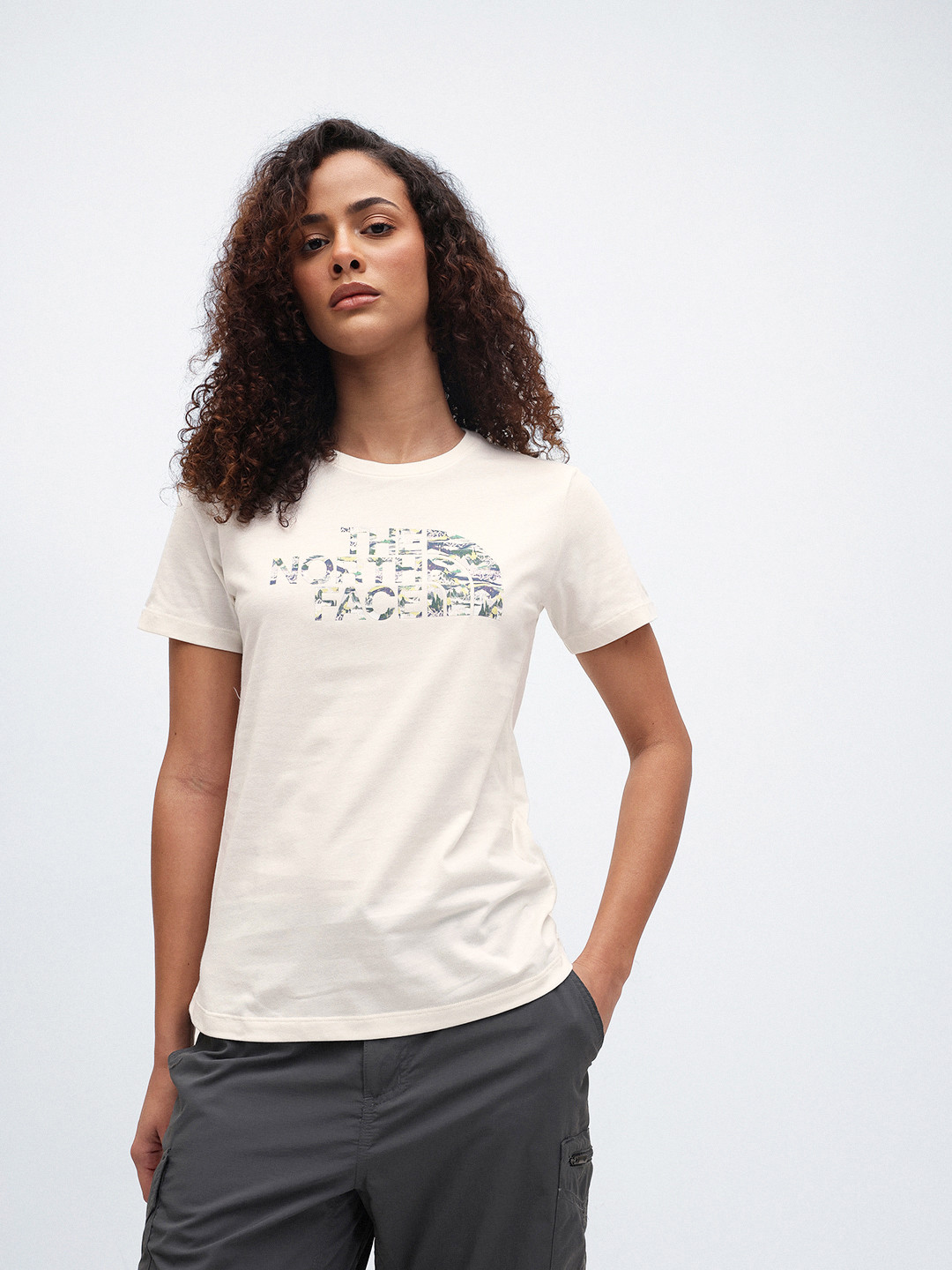 The North Face Brand Logo Printed Flash Dry T-shirt