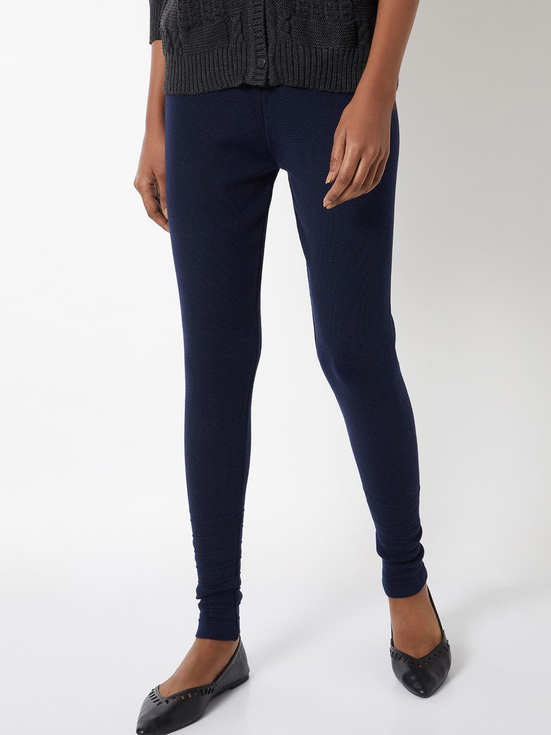 max Acrylic Churidar Length Leggings