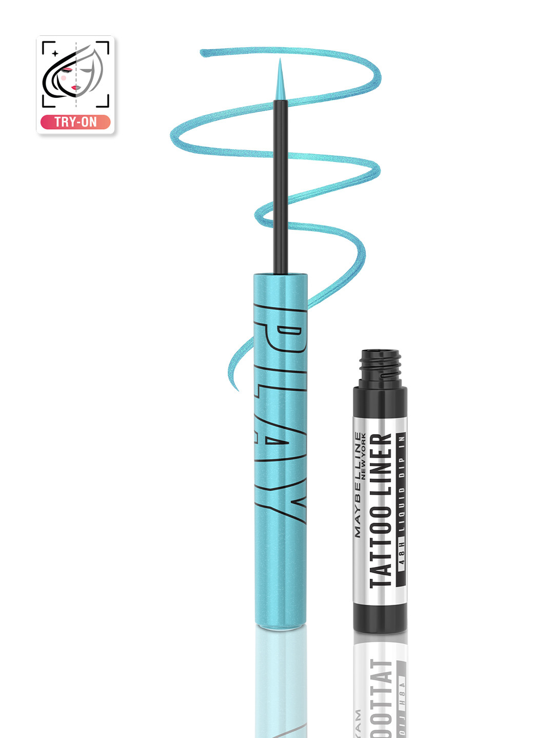 Maybelline New York Tattoo Play Longwear Waterproof Liquid Eyeliner 2.1ml - Ride