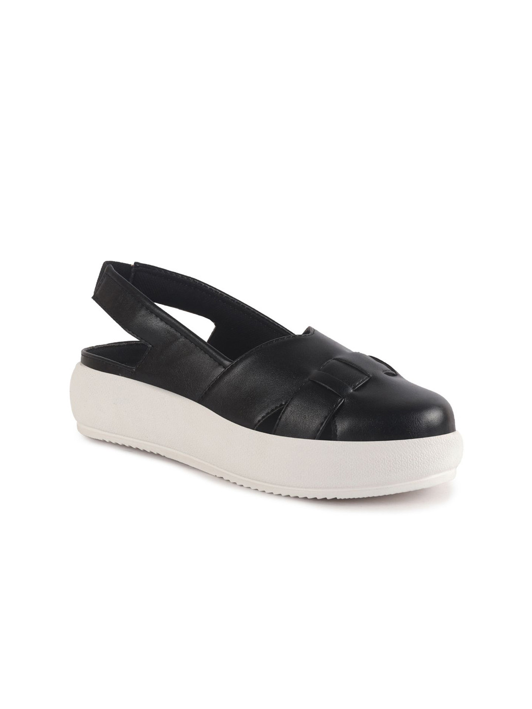 FAUSTO Women Textured Breathable Lightweight Slingback Flats