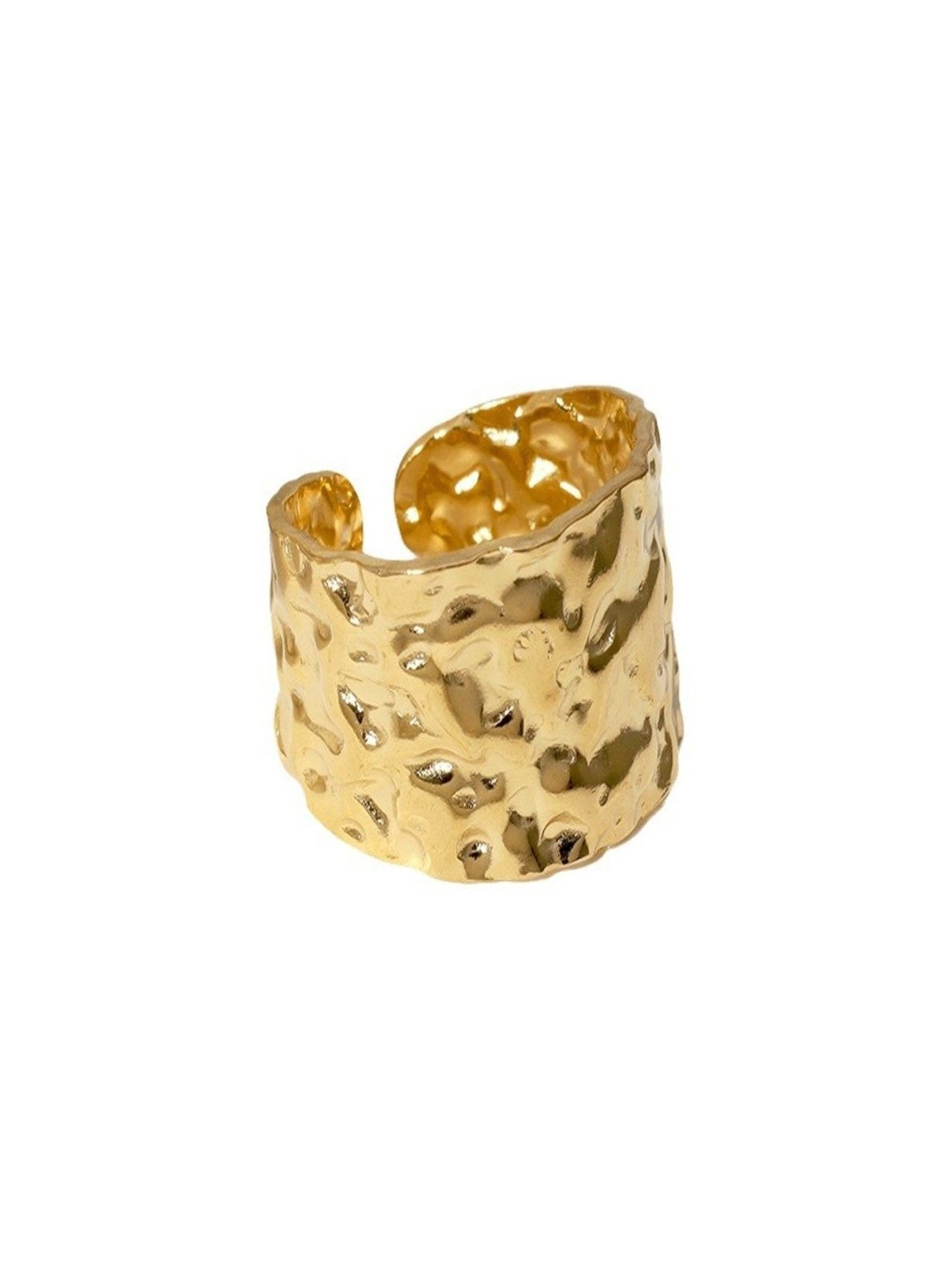 SAPRAA TRENDS Anti Tarnish Adjustable Statement Ring