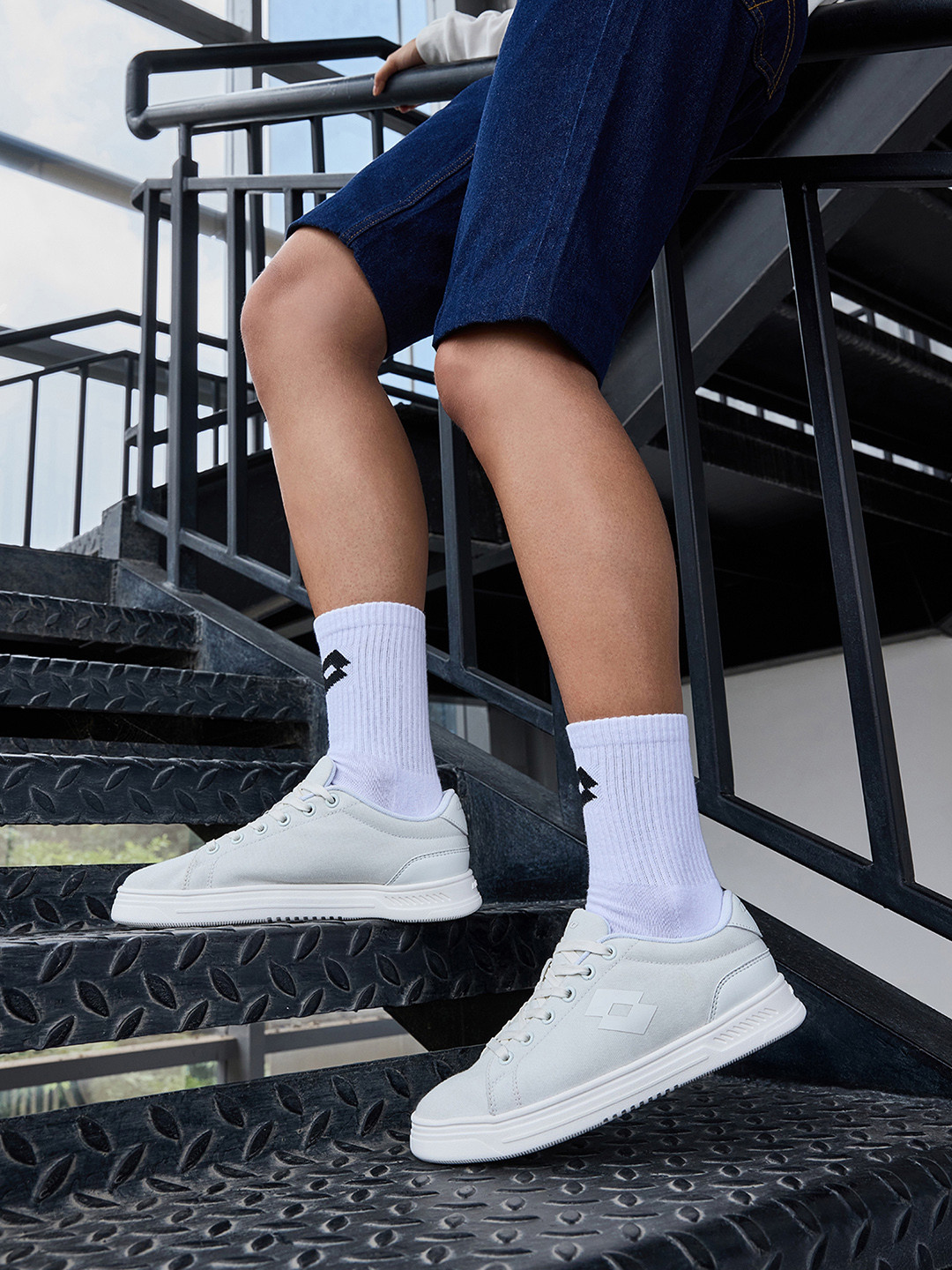 Lotto Women Strada Blend Blue Sneakers