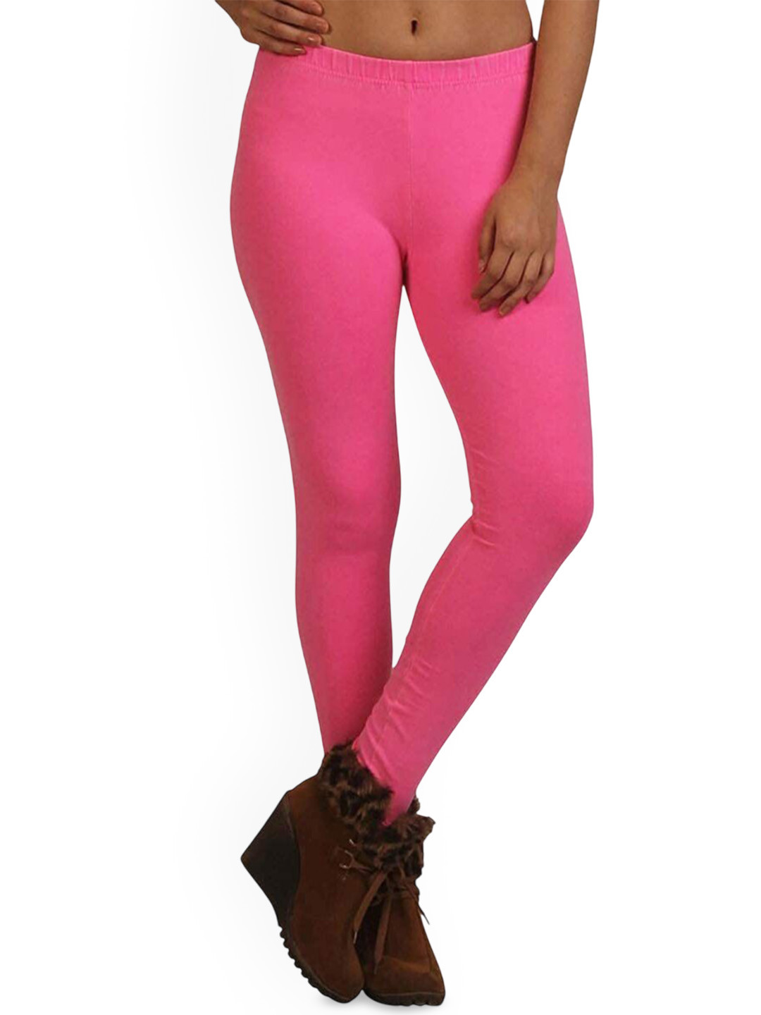 MIXFIT Mid-Rise Ankle-Length Cotton Leggings